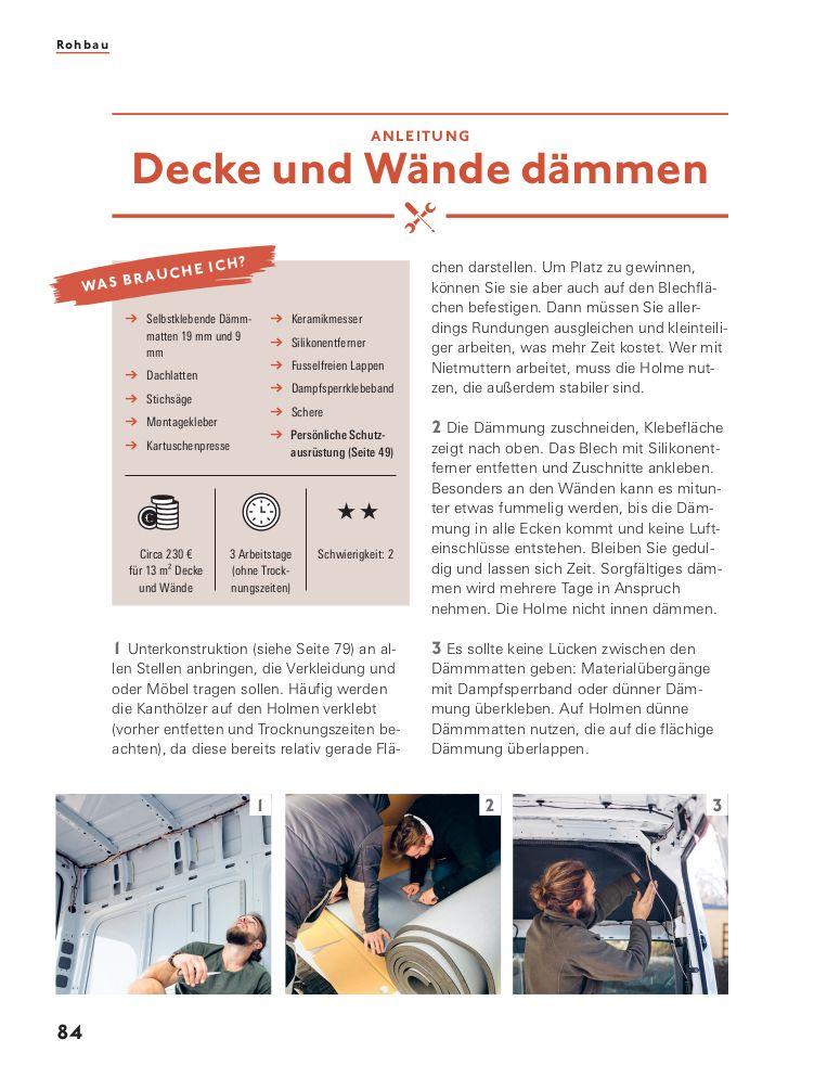 Beispielinhalt (Bild) Bau dir deinen Camper