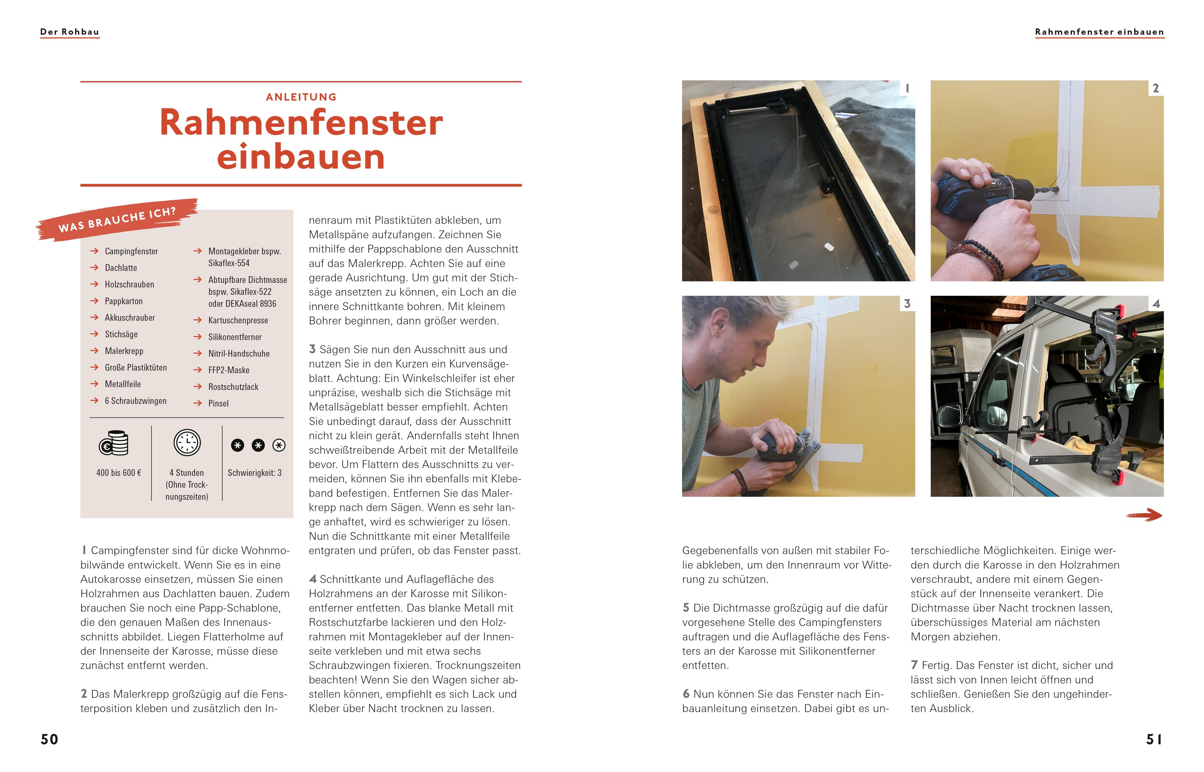 Beispielinhalt (Bild) Bau dir deinen Camper
