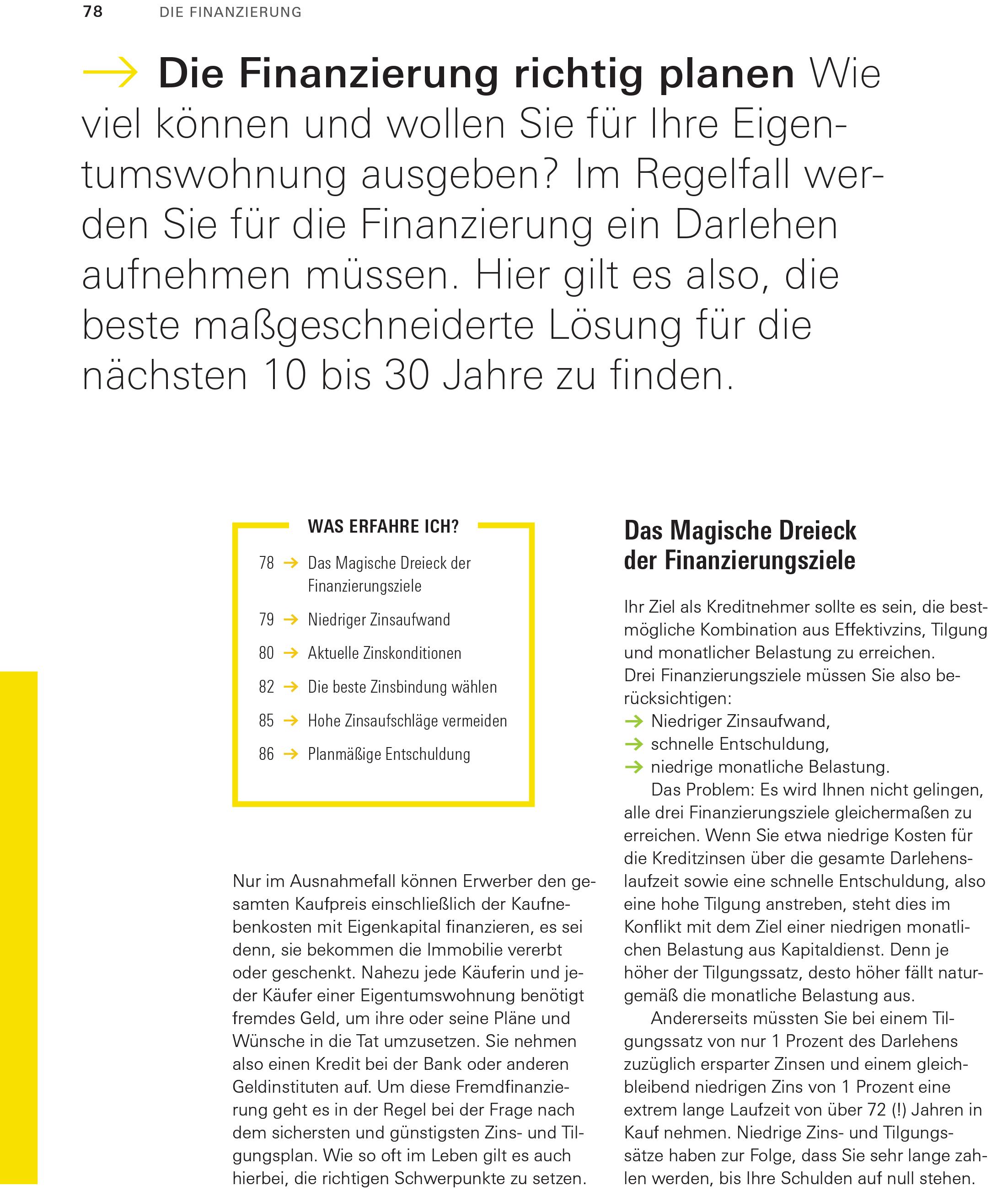 Beispielinhalt (Bild) Handbuch Eigentumswohnung