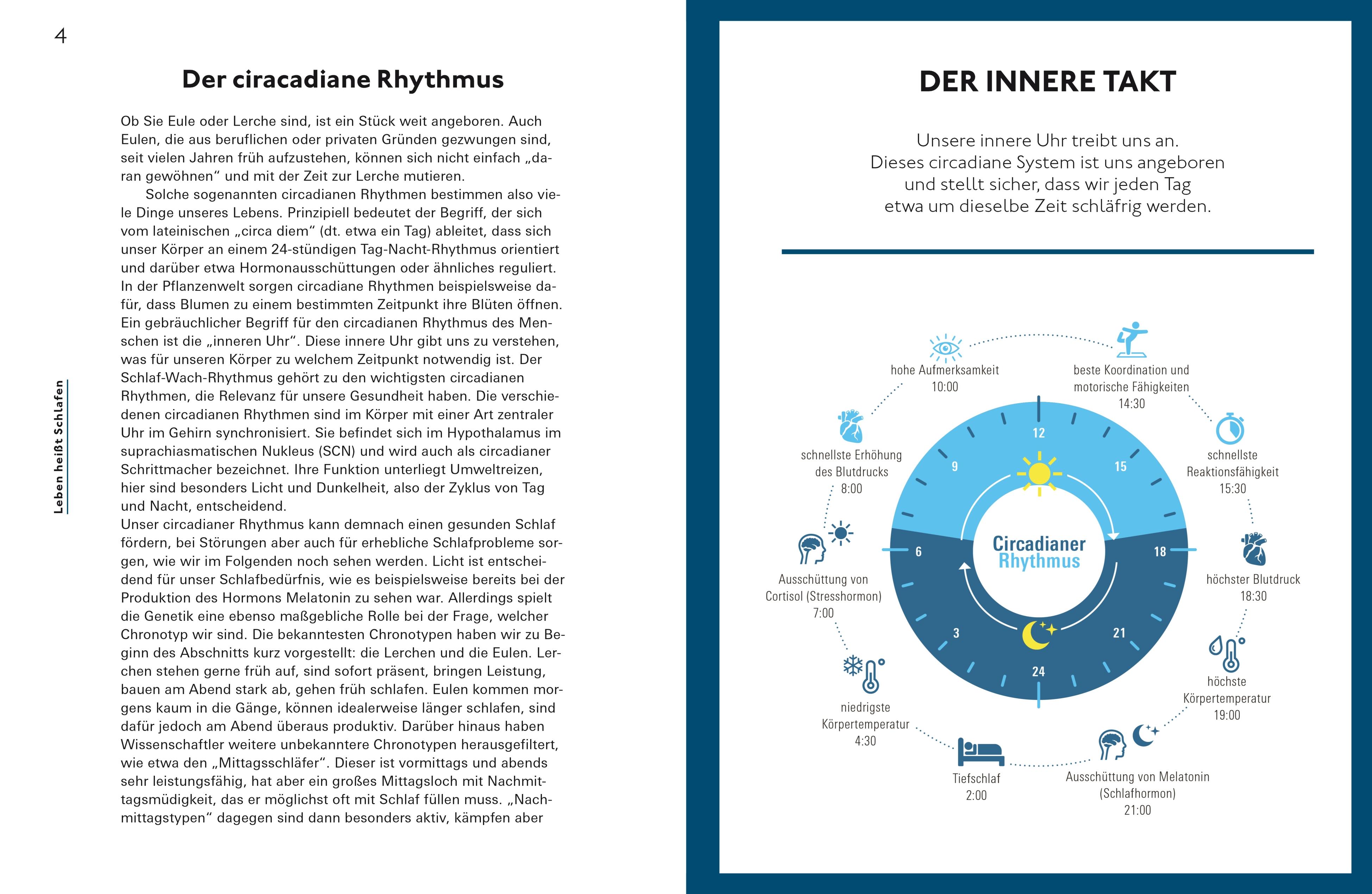 Beispielinhalt (Bild) Das Besser-schlafen-Prinzip