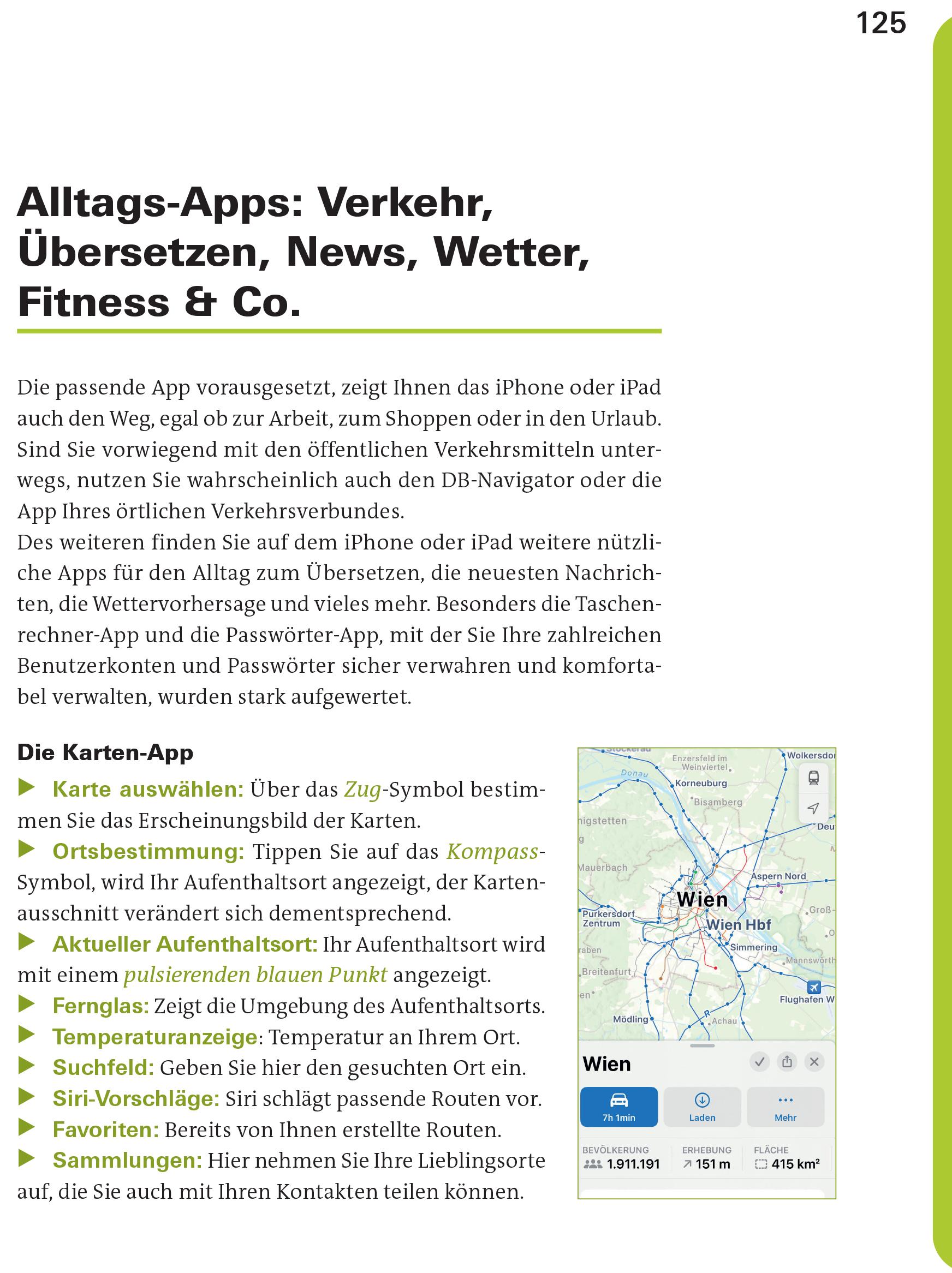 Beispielinhalt (Bild) iPhone und iPad