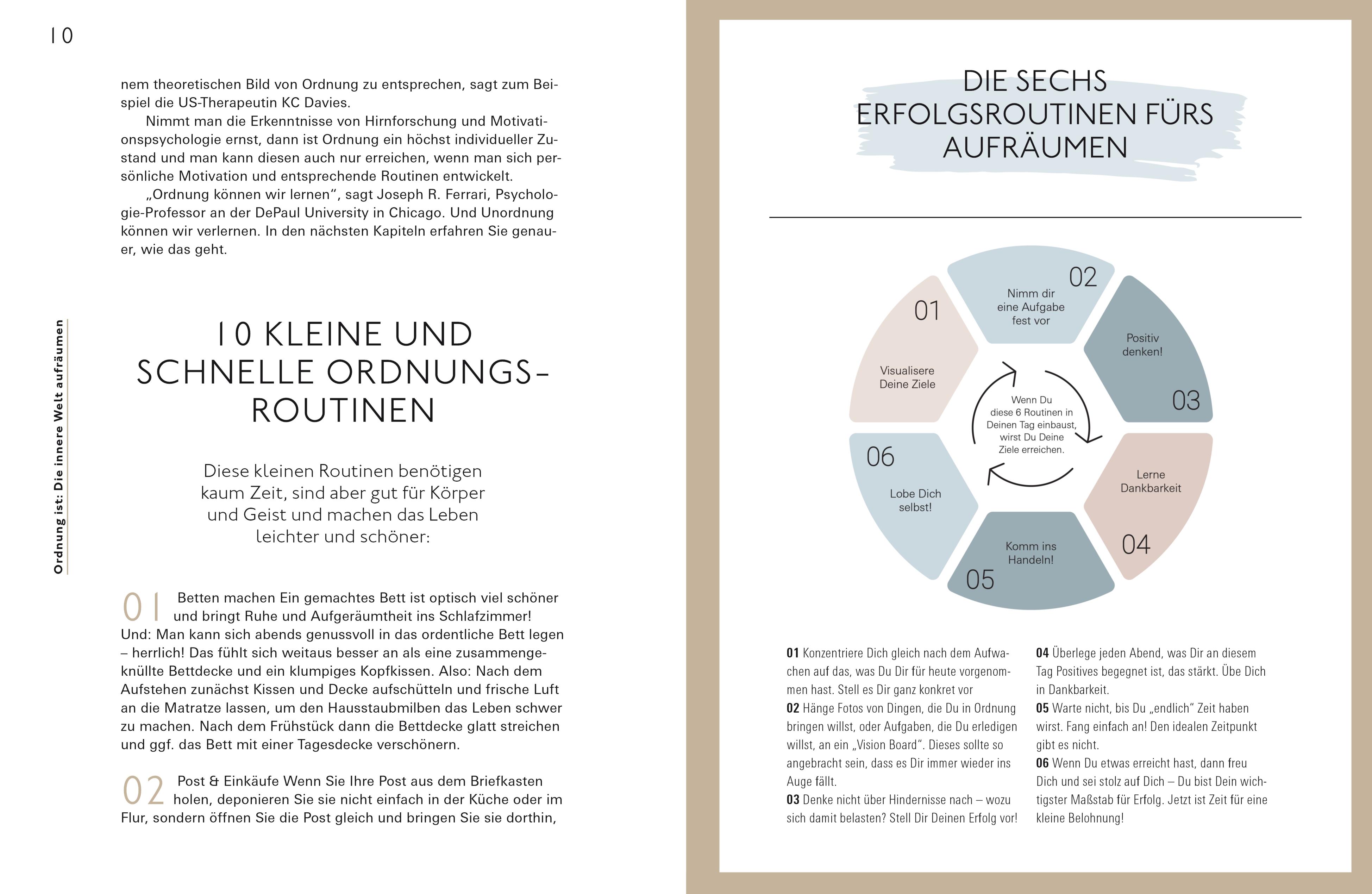 Beispielinhalt (Bild) Ordnung für immer