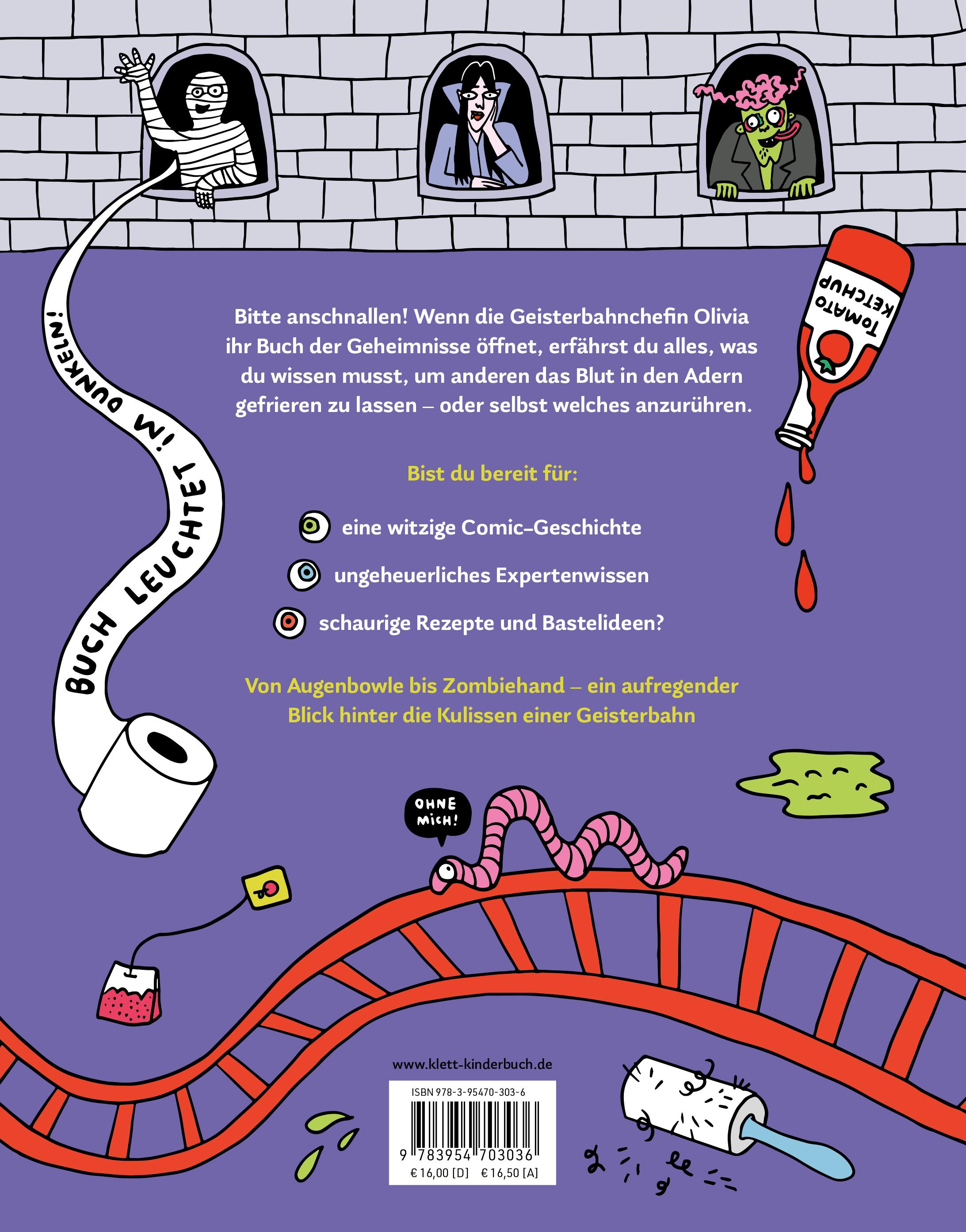 Rückseitencover Schrecklich geheime Geisterbahn-Geheimnisse