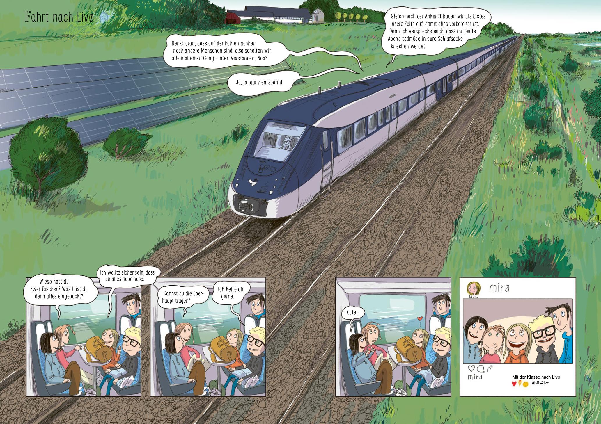 Beispielinhalt (Bild) Mira #sommer #klassenfahrt #herzklopfen