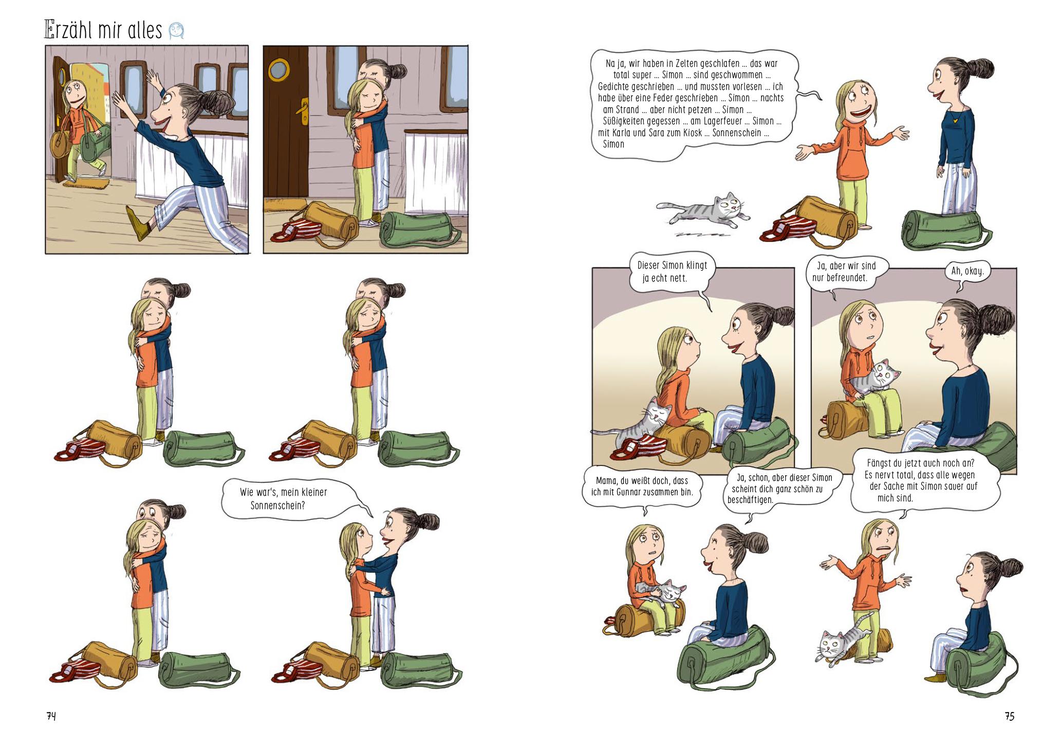 Beispielinhalt (Bild) Mira #sommer #klassenfahrt #herzklopfen