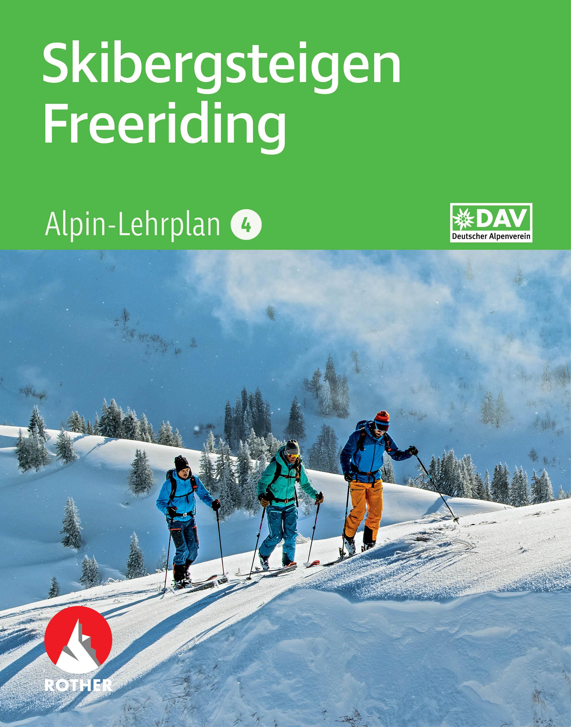 Vorderes Coverbild Alpin-Lehrplan 4: Skibergsteigen - Freeriding