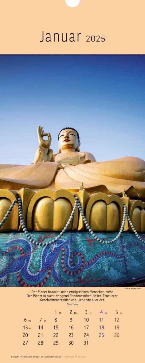 Beispielinhalt (Bild) Buddhas 2025