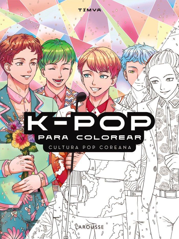 Vorderes Coverbild K-POP para colorear