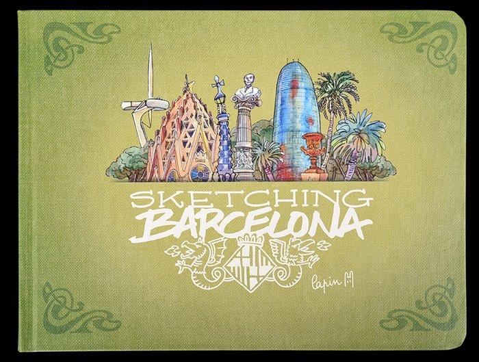 Vorderes Coverbild SKETCHING BARCELONA