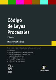 Vorderes Coverbild Código de Leyes Procesales 3ª Edición 2024