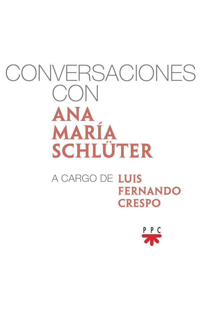 Vorderes Coverbild Conversaciones con Ana María Schlüter