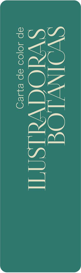 Vorderes Coverbild Carta de color de ilustradoras botánicas