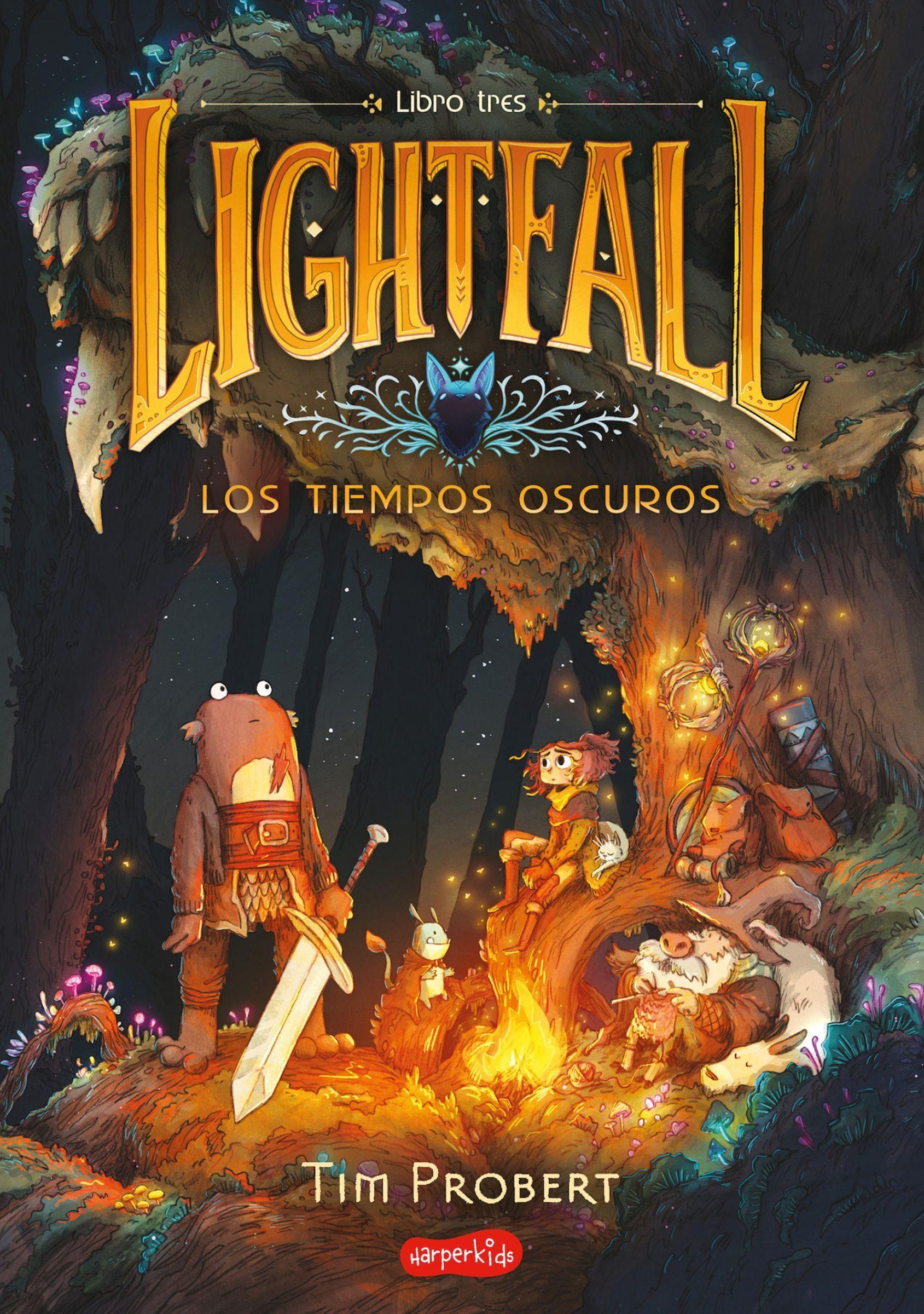 Vorderes Coverbild Lightfall: Los Tiempos Oscuros (Libro 3) (Lightfall: The Dark Times - Spanish Ed