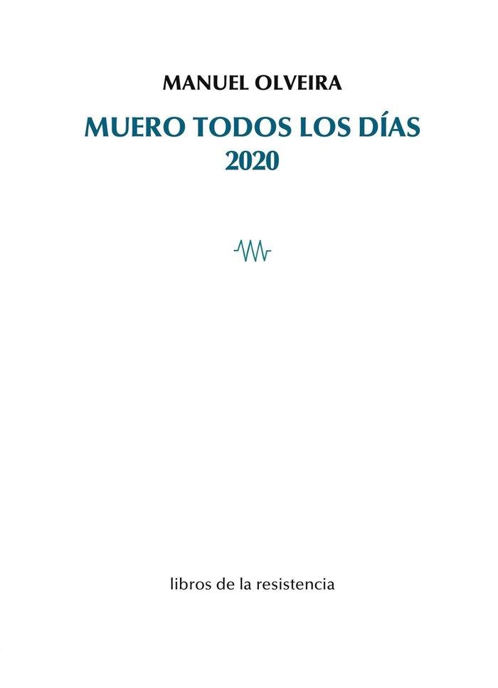 Vorderes Coverbild Muero todos los días 2020
