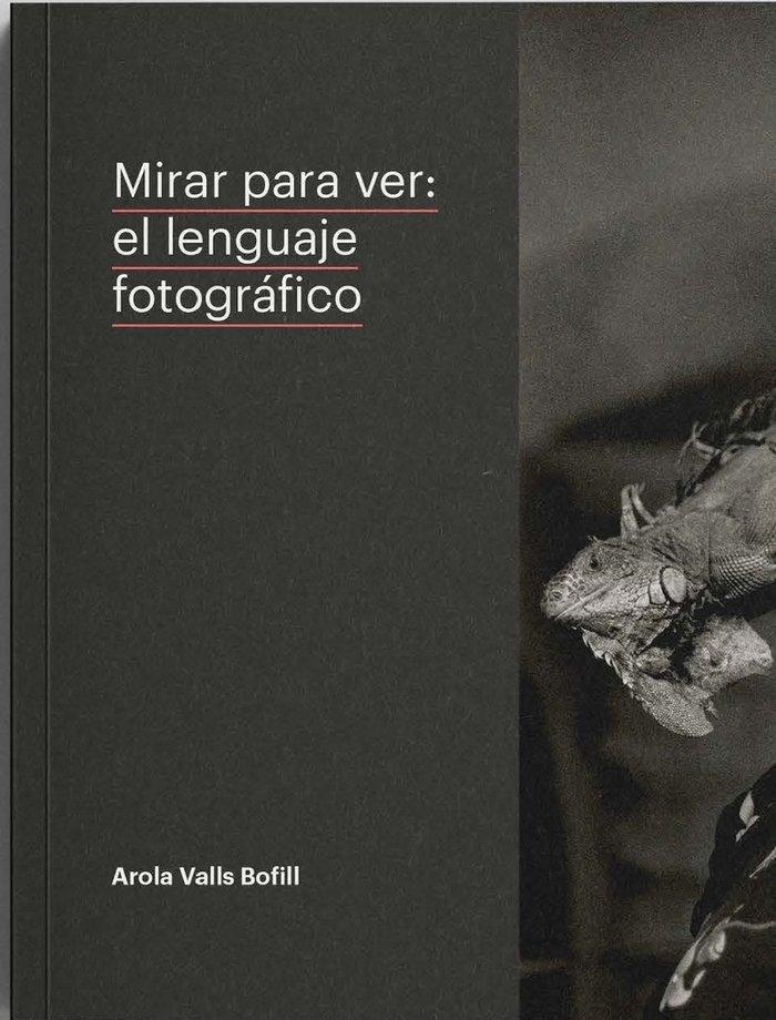 Vorderes Coverbild Mirar para ver. El lenguaje fotográfico