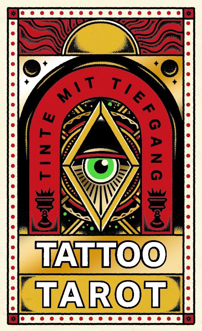 Vorderes Coverbild Tattoo Tarot Mini