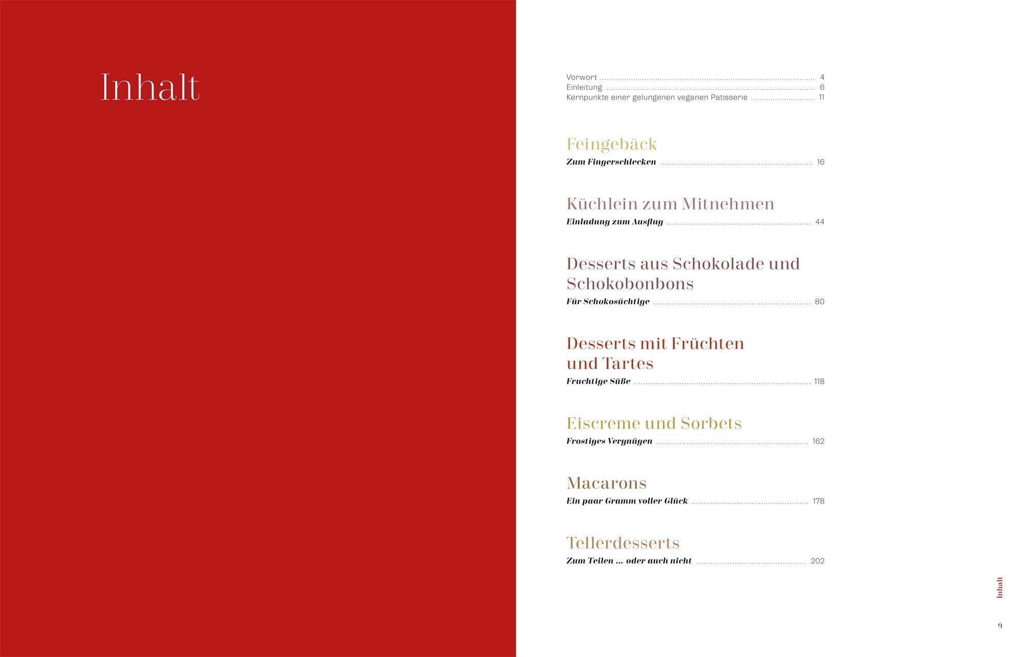 Beispielinhalt (Bild) Vegane Patisserie