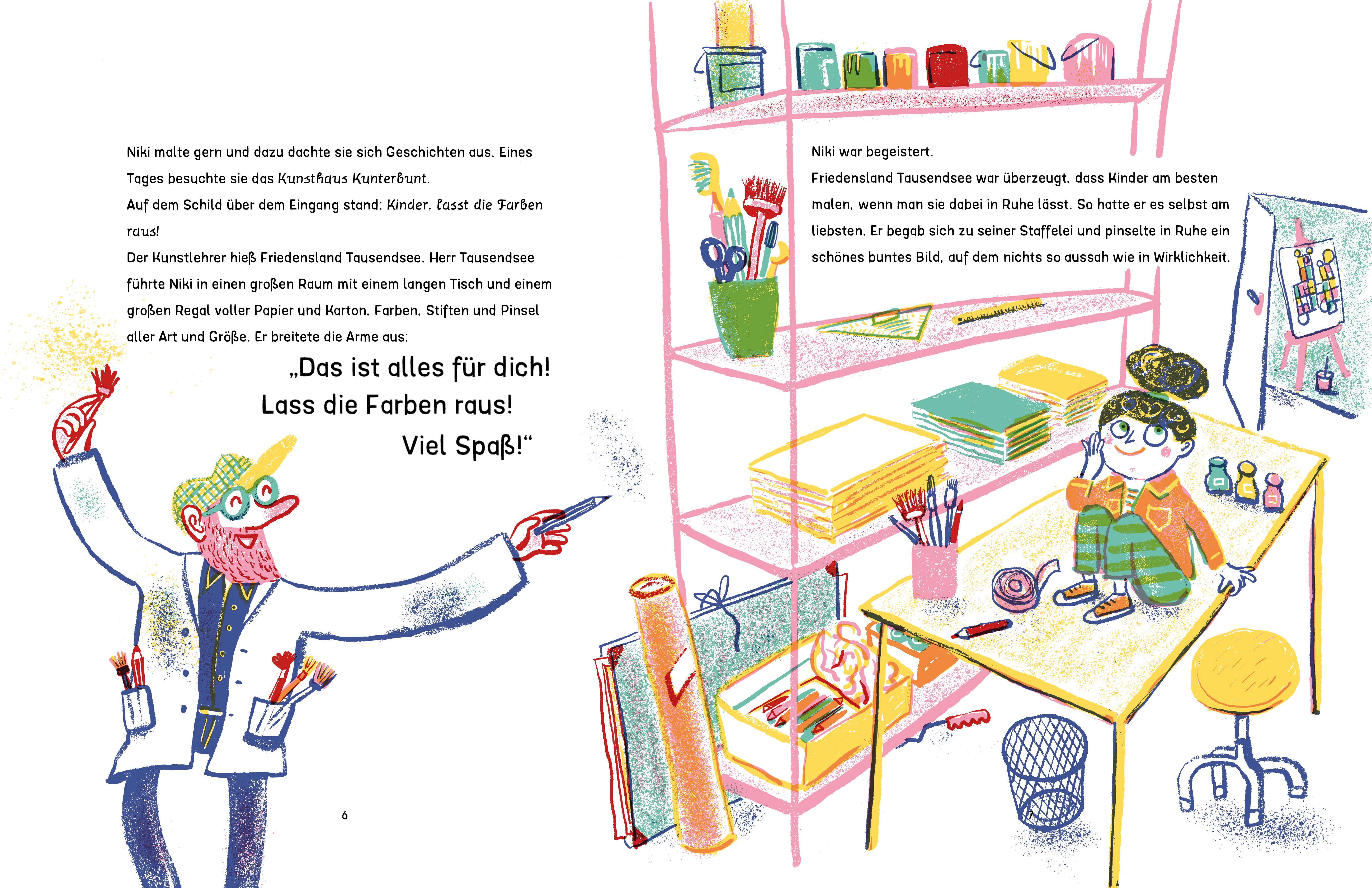 Beispielinhalt (Bild) Na so was, wer war das?