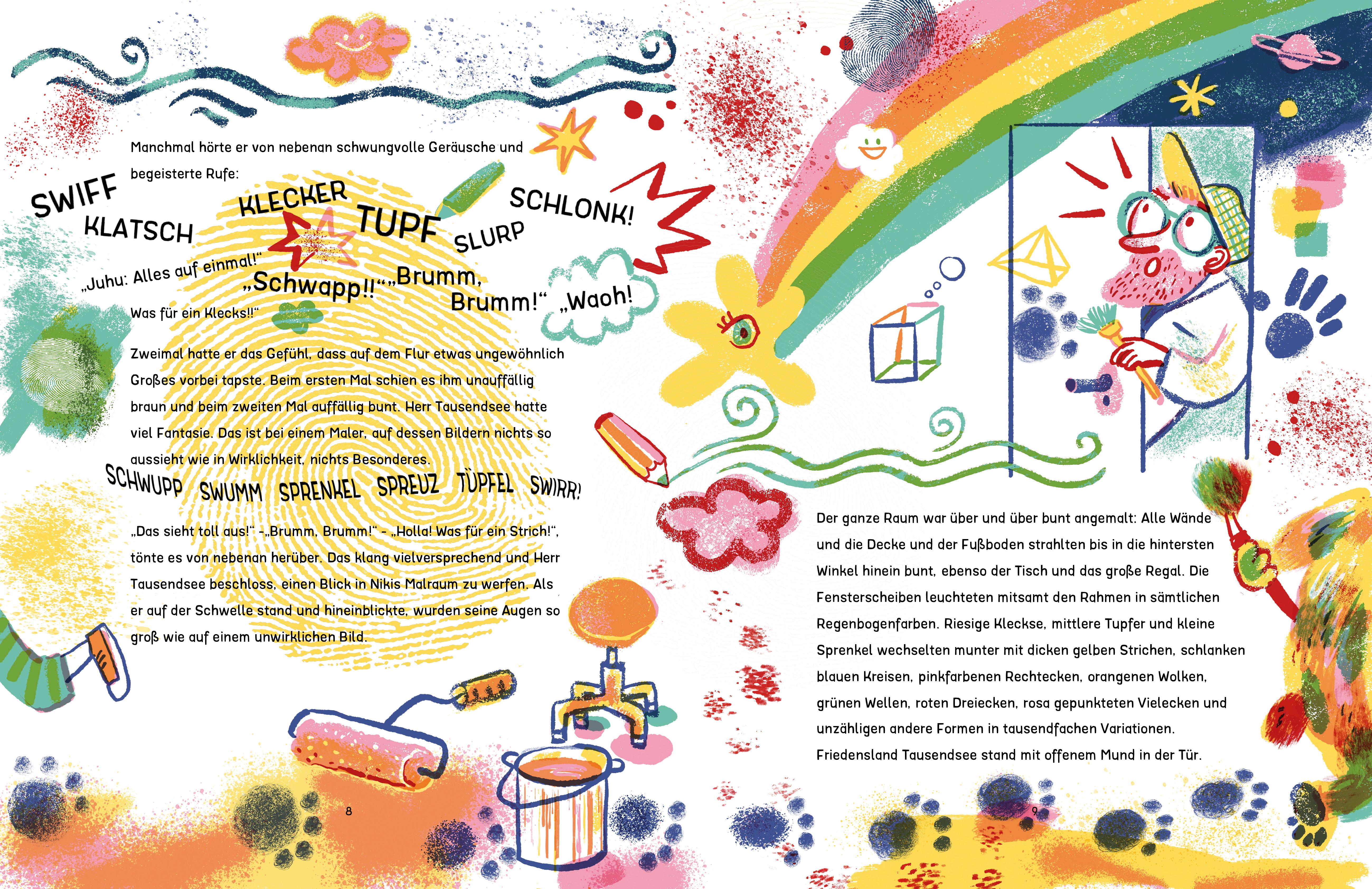 Beispielinhalt (Bild) Na so was, wer war das?