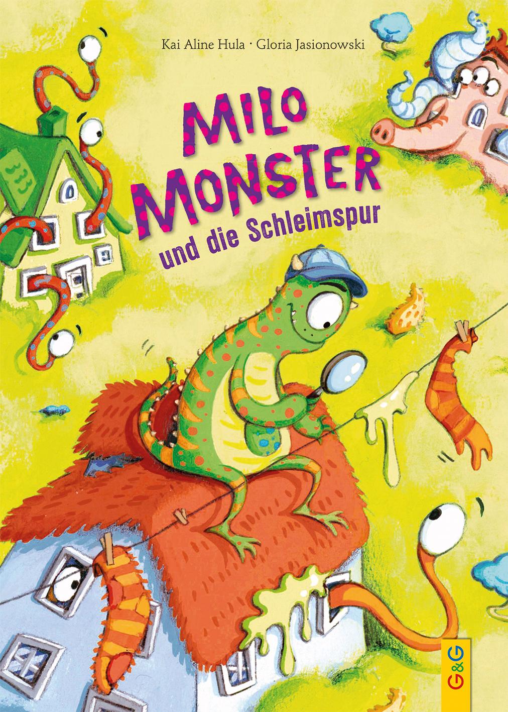 Vorderes Coverbild Milo Monster und die Schleimspur