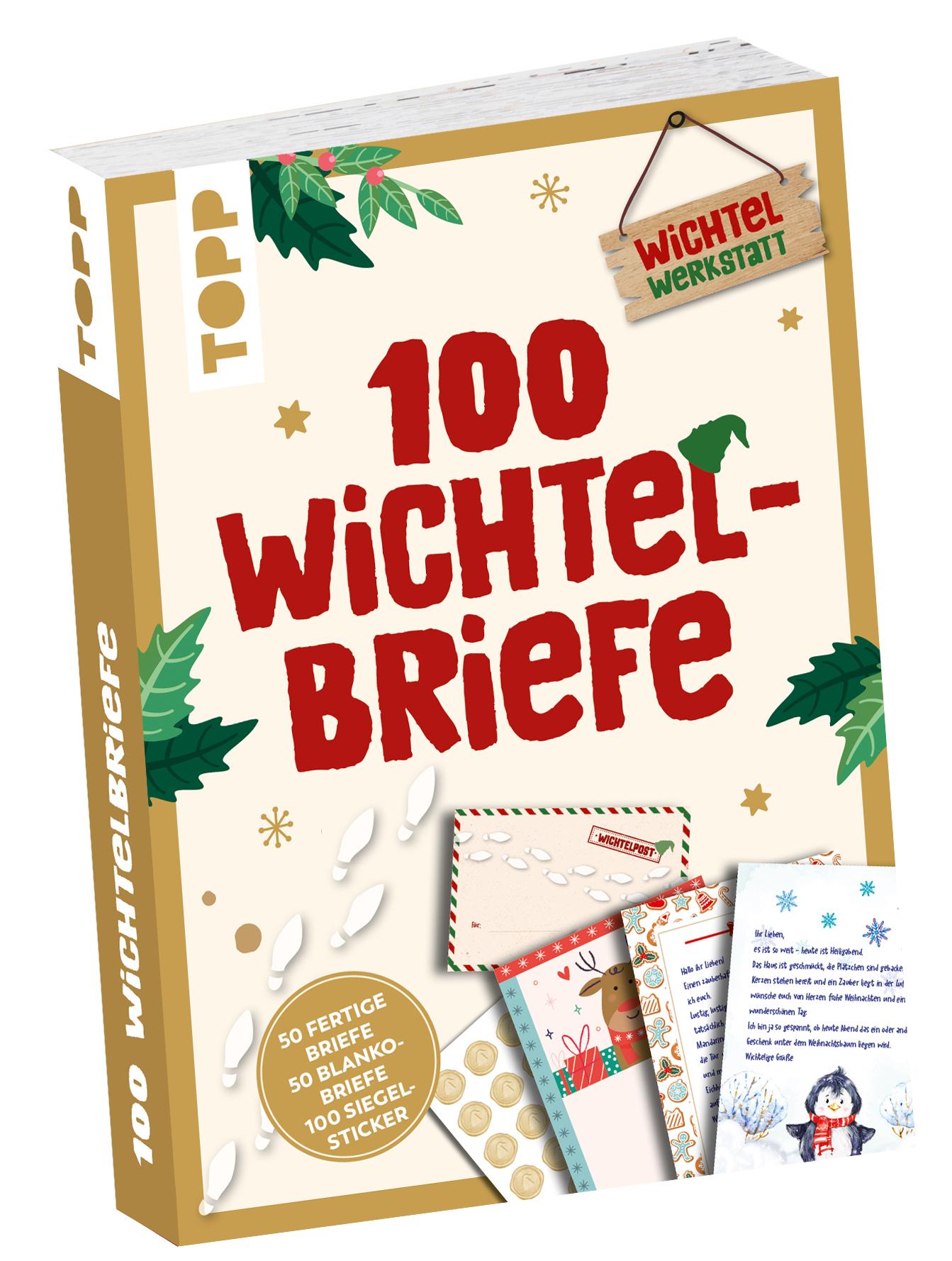 Vorderes Coverbild 100 Wichtelbriefe