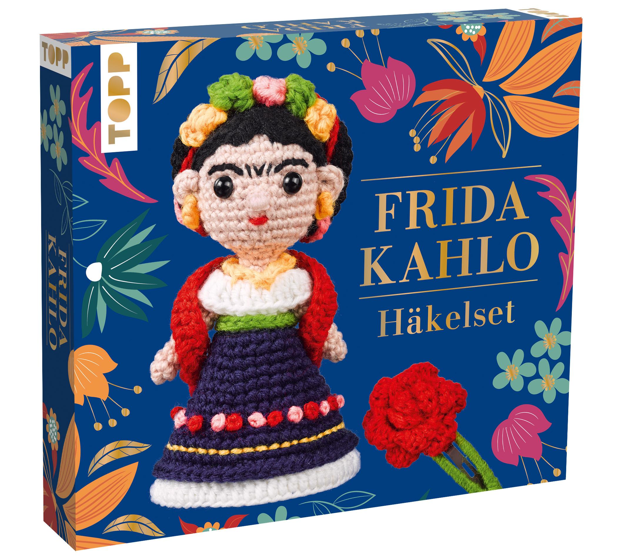 Vorderes Coverbild Frida Kahlo Häkelset