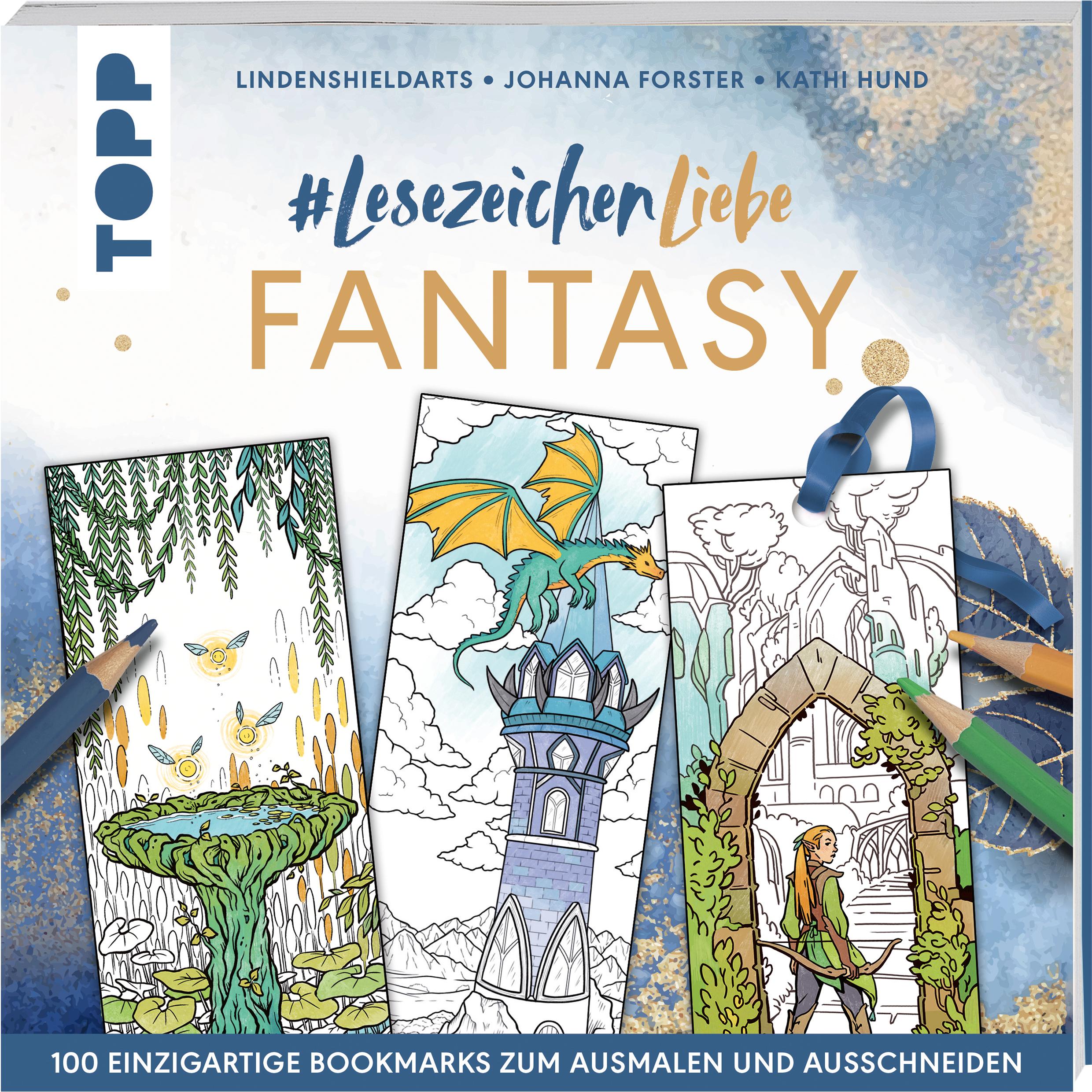 Vorderes Coverbild #Lesezeichenliebe Fantasy