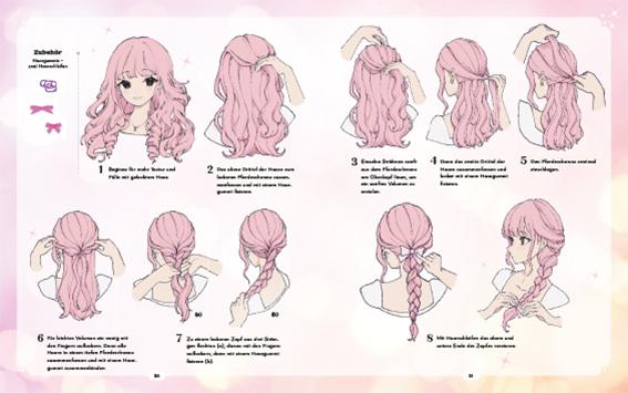 Beispielinhalt (Bild) Traumhafte Anime-Frisuren