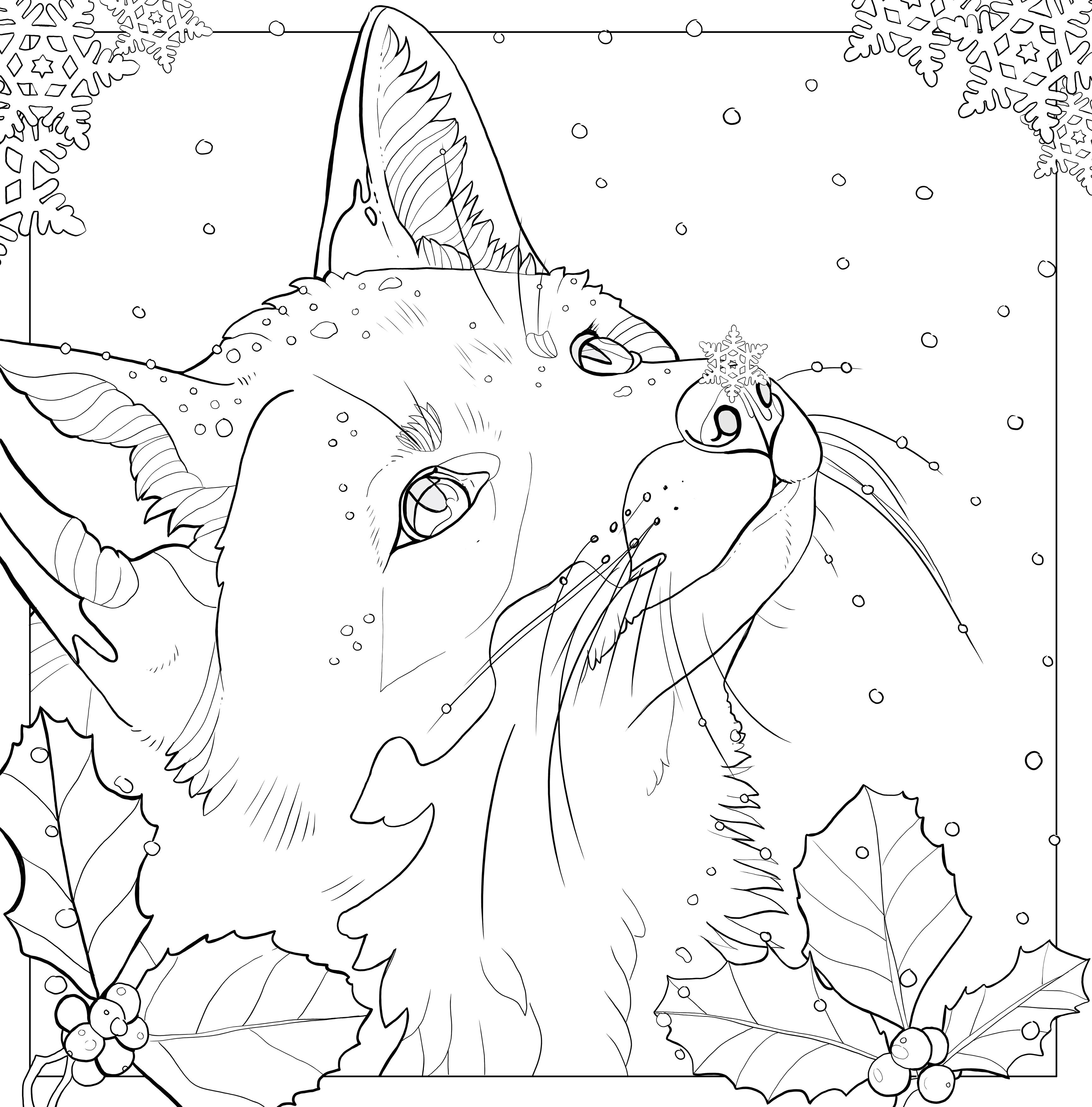 Beispielinhalt (Bild) Winter-Momente. Der Kreativblock