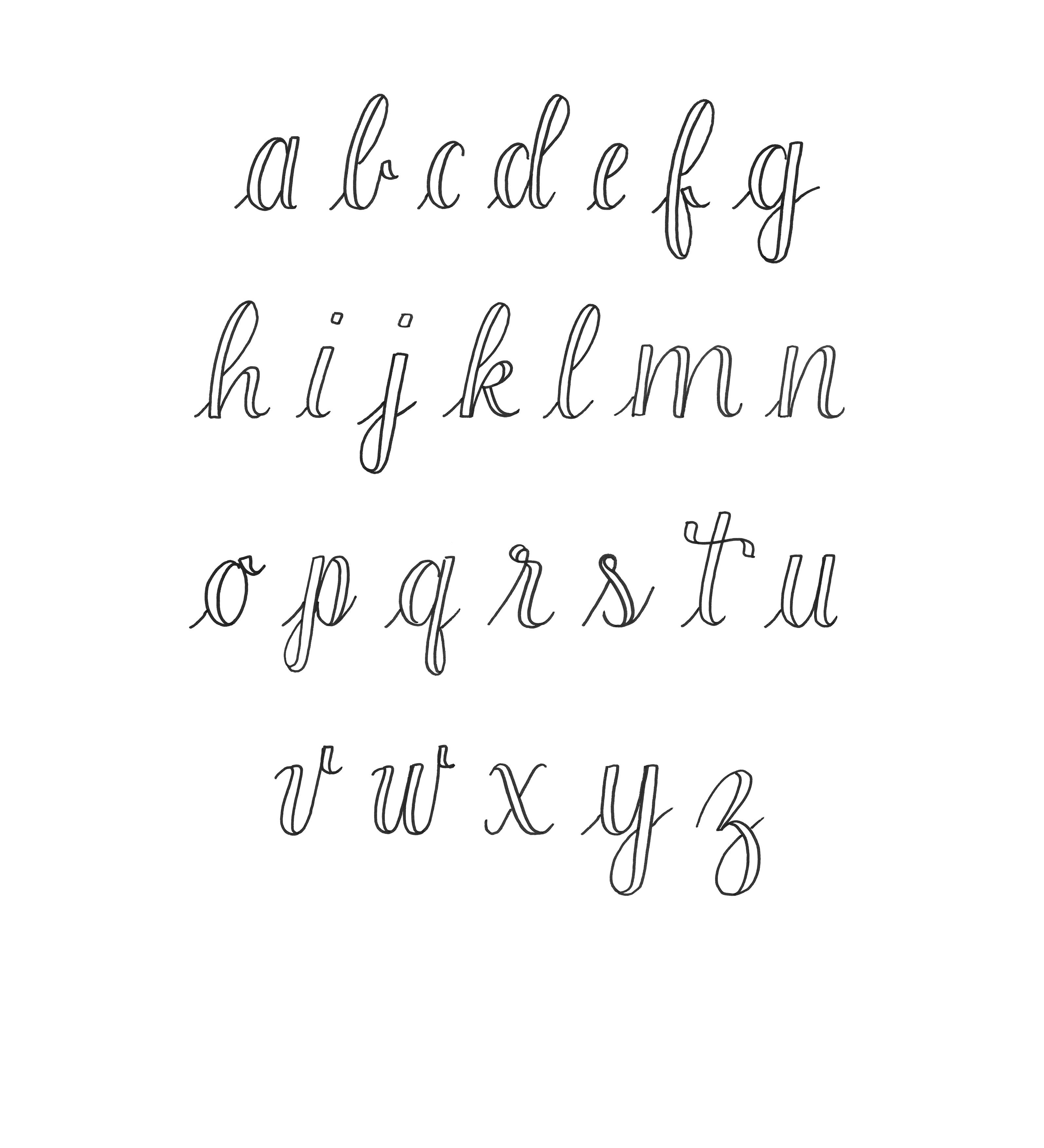 Beispielinhalt (Bild) Handlettering - Die ultimative Sammlung