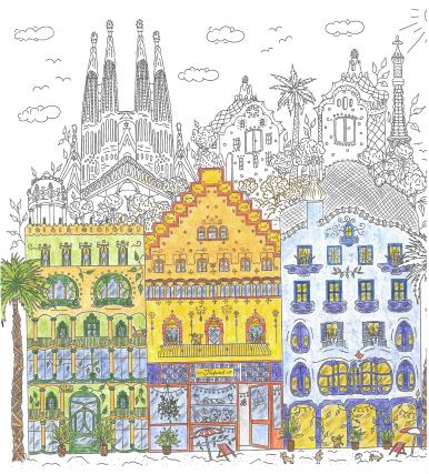 Beispielinhalt (Bild) Colorful World Weltreise - Reise durch Spanien