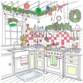 Beispielinhalt (Bild) Colorful World - Gefühlvolle Weihnachtsmomente