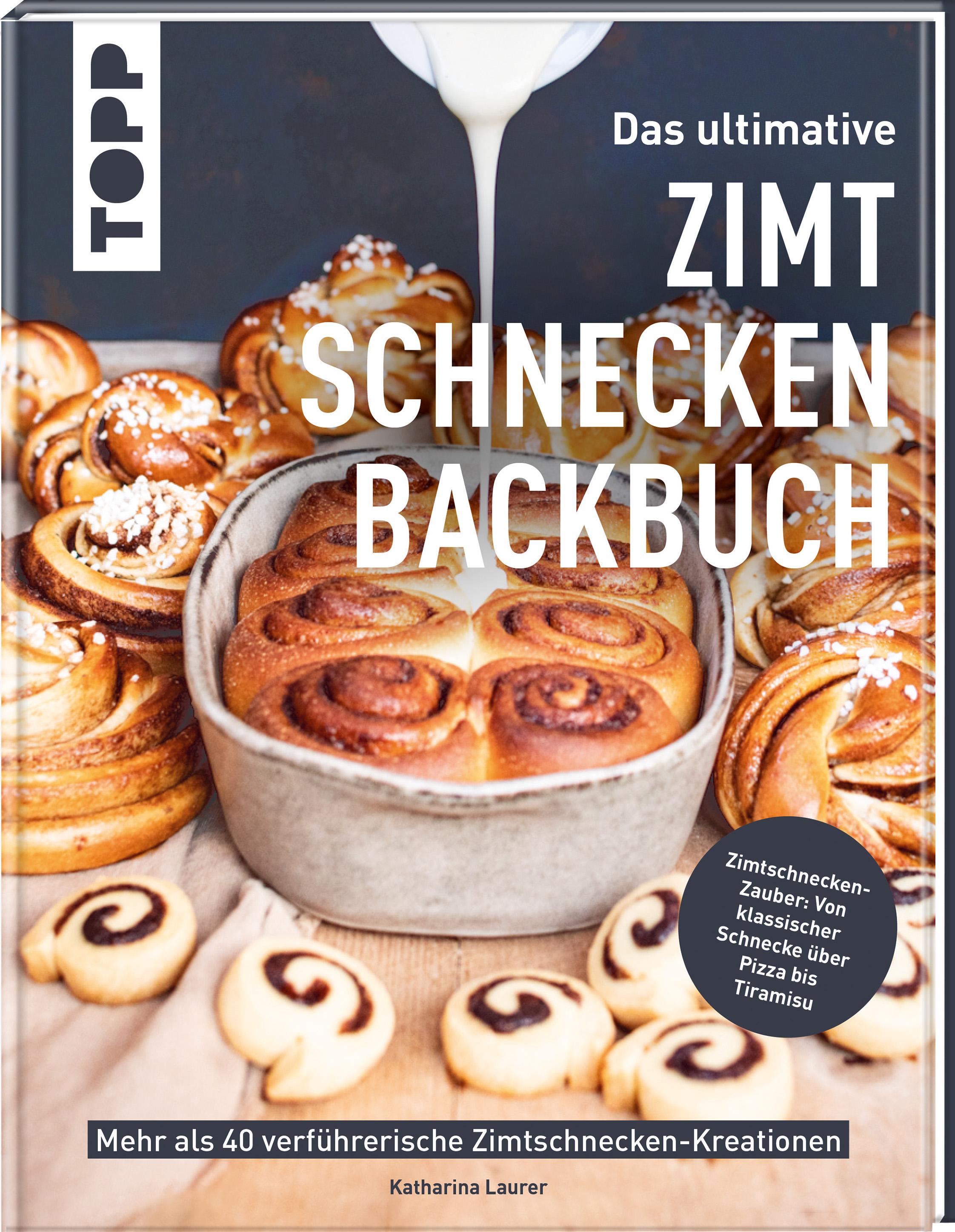 Vorderes Coverbild Das ultimative Zimtschnecken-Backbuch