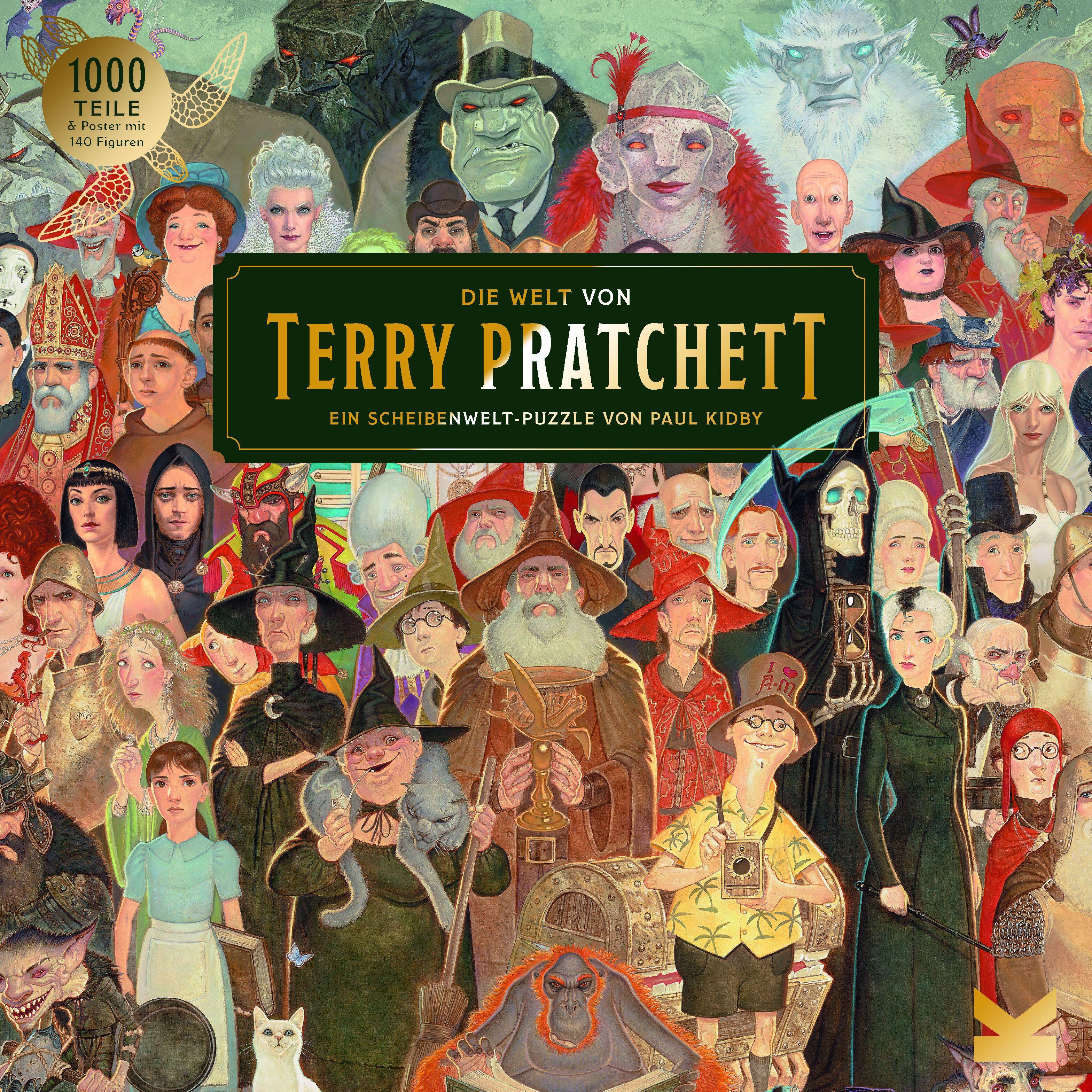 Vorderes Coverbild DIe Welt von Terry Pratchett