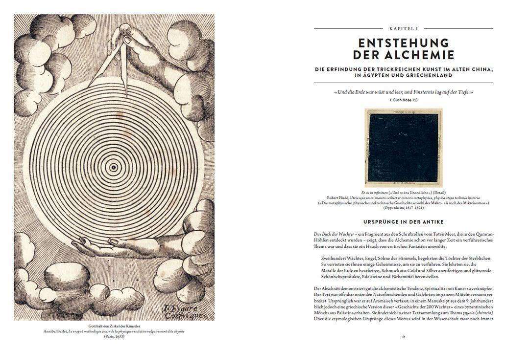 Beispielinhalt (Bild) Die Kunst der Alchemie