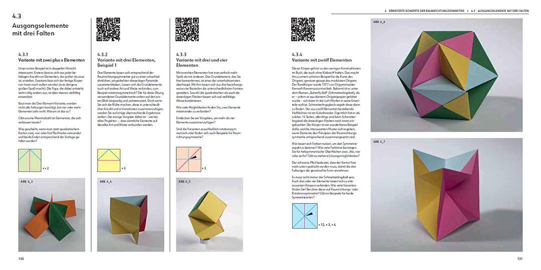 Beispielinhalt (Bild) Papier in der dritten Dimension