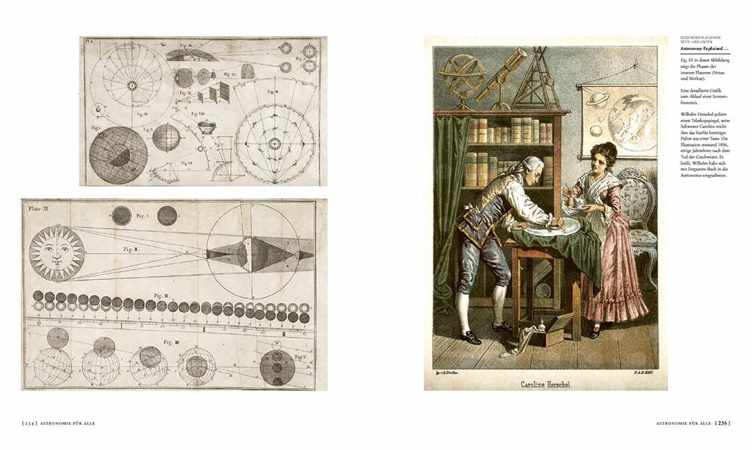 Beispielinhalt (Bild) Die Geschichte der Astronomie