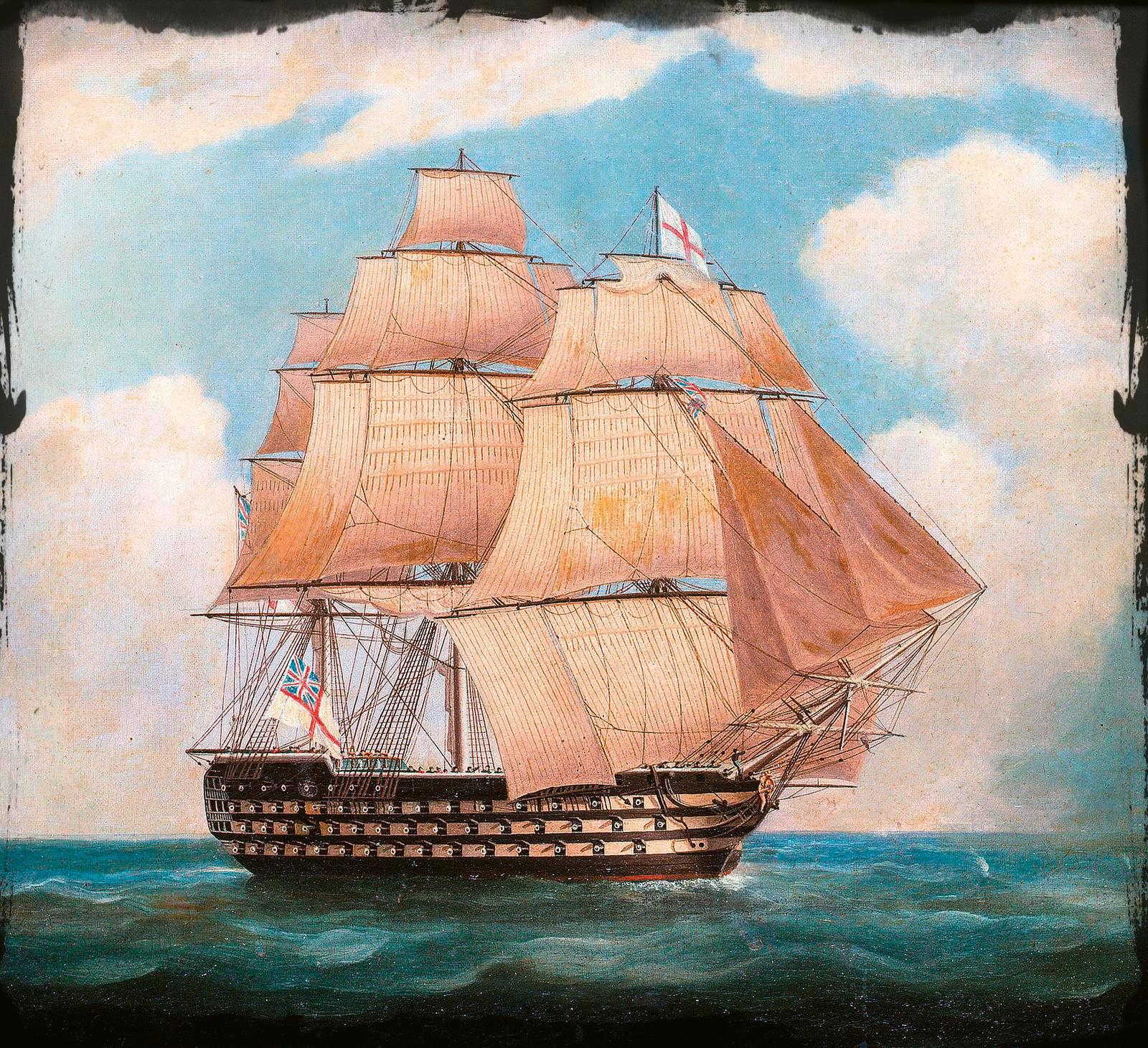 Beispielinhalt (Bild) Admiral Nelson - Unter Englands Flagge