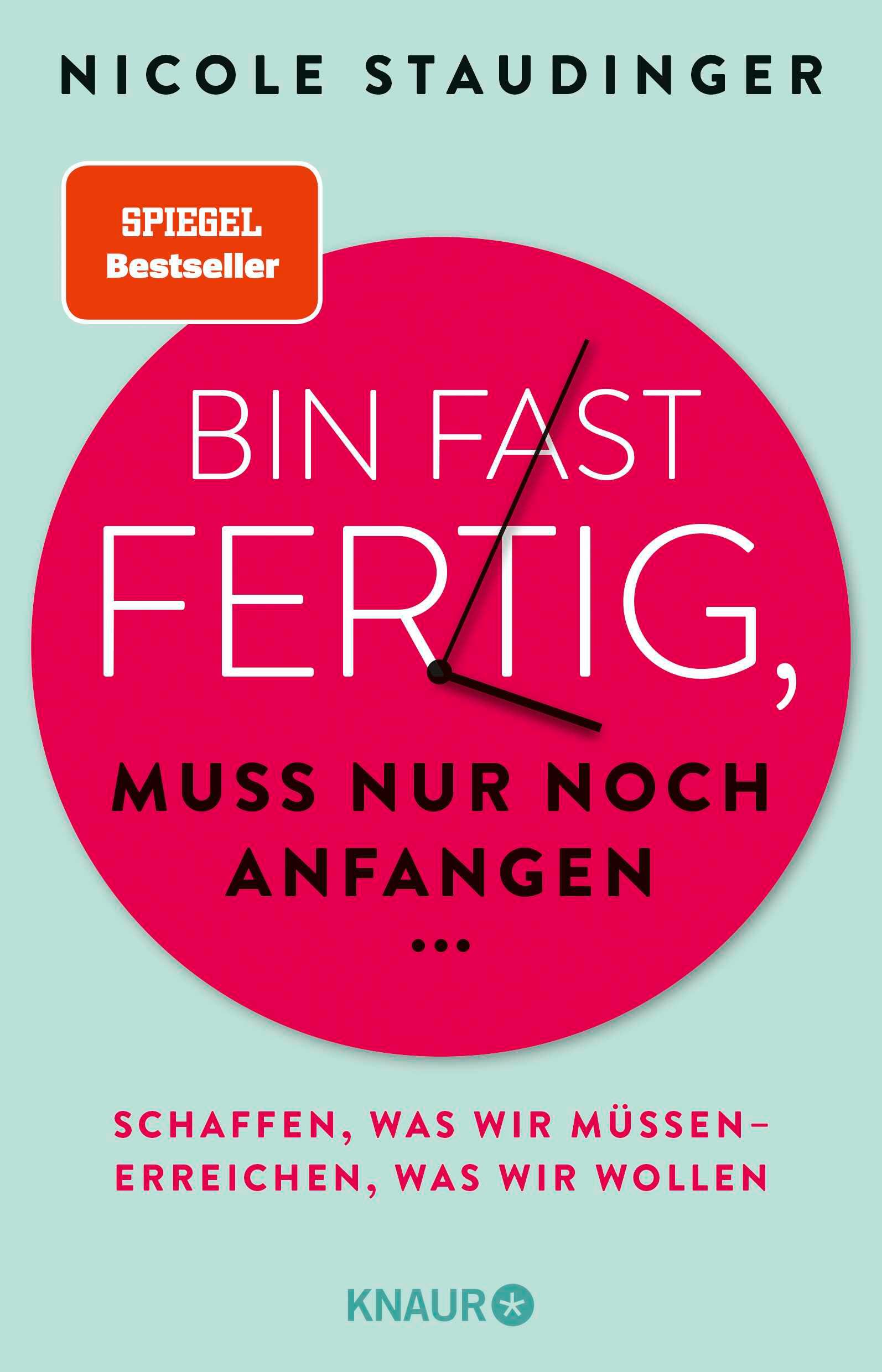 Vorderes Coverbild Bin fast fertig, muss nur noch anfangen