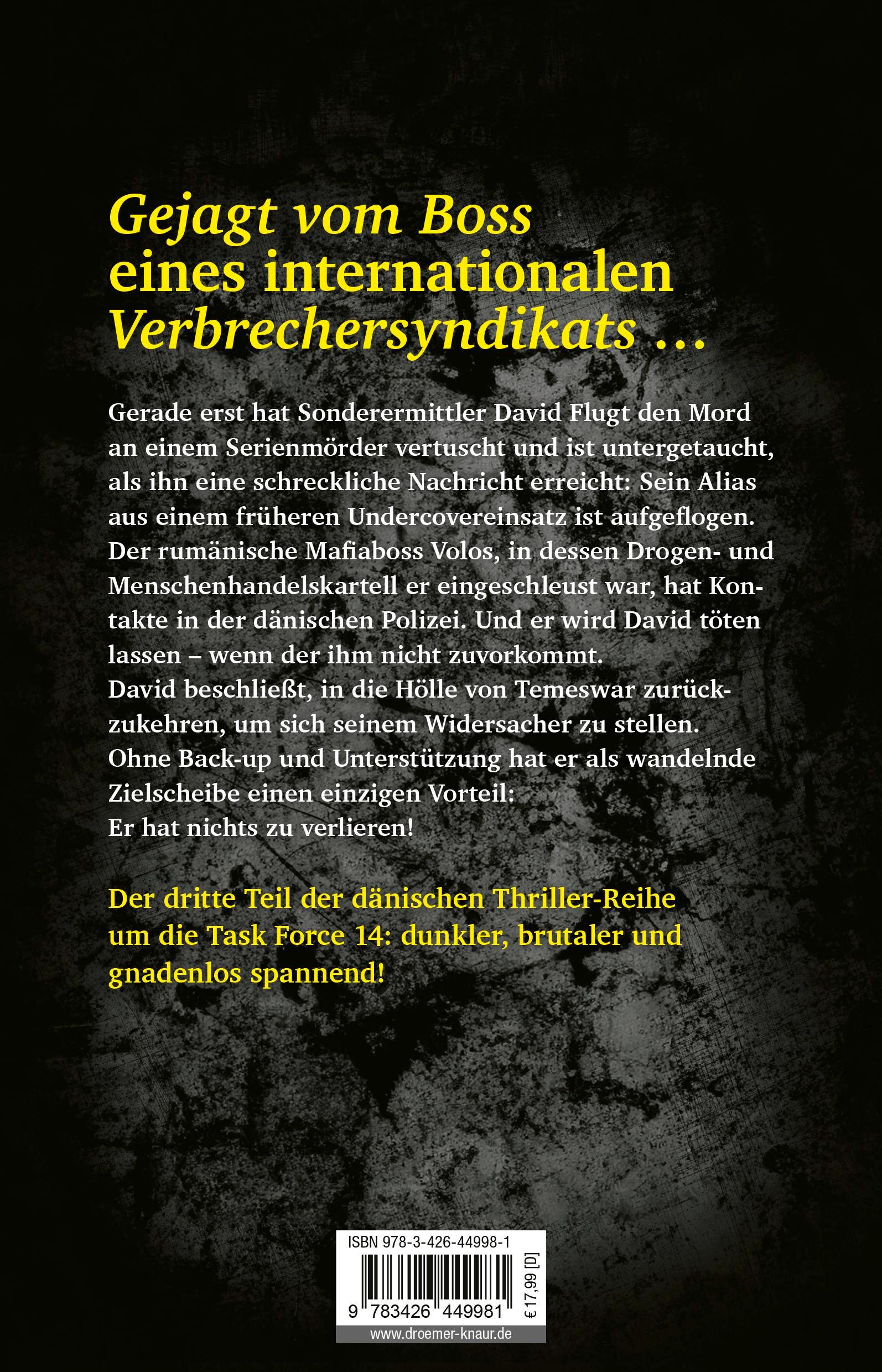 Rückseitencover DUNKEL - Die Todgeweihten von Temeswar