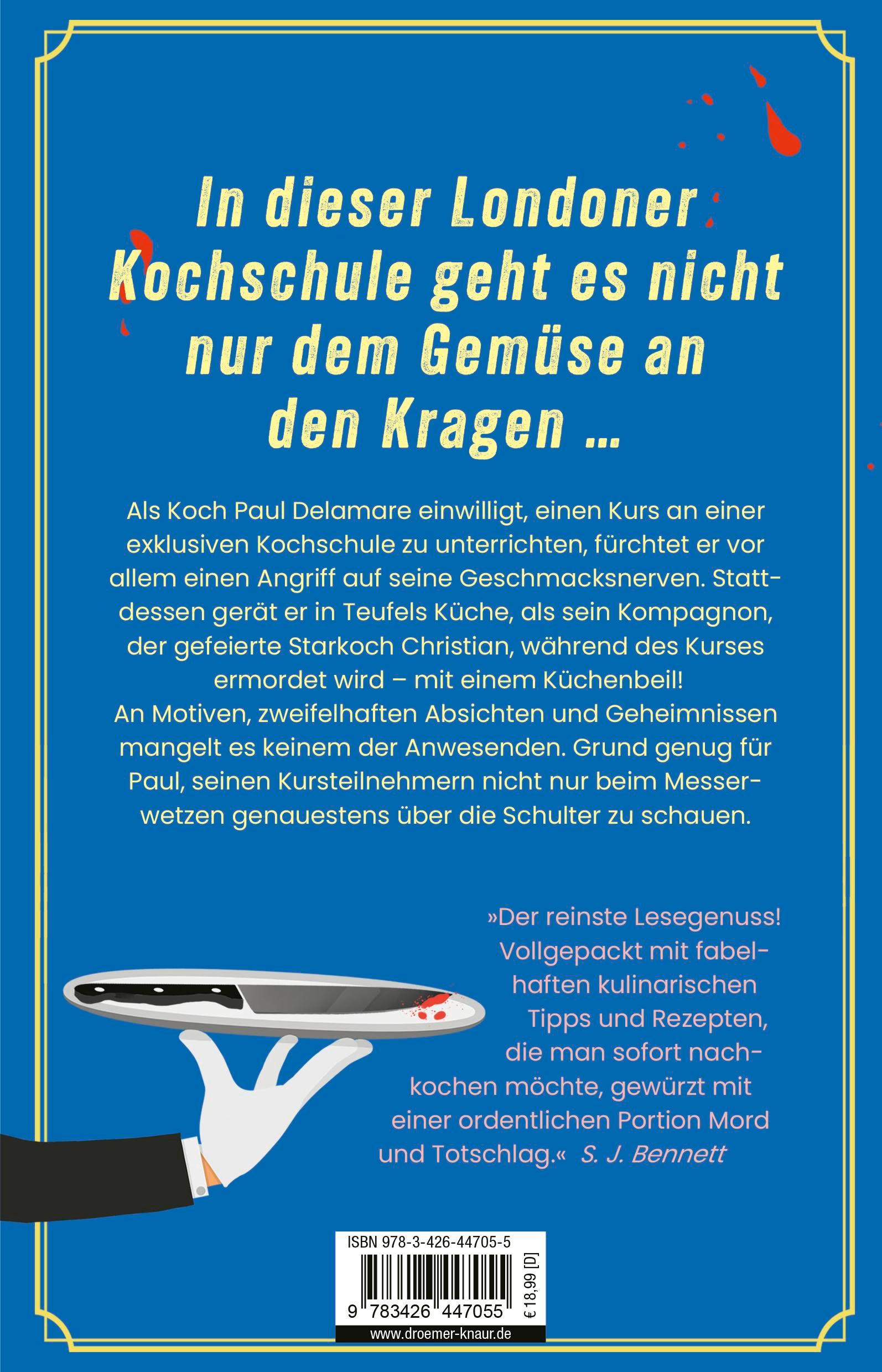 Rückseitencover Mit scharfer Klinge