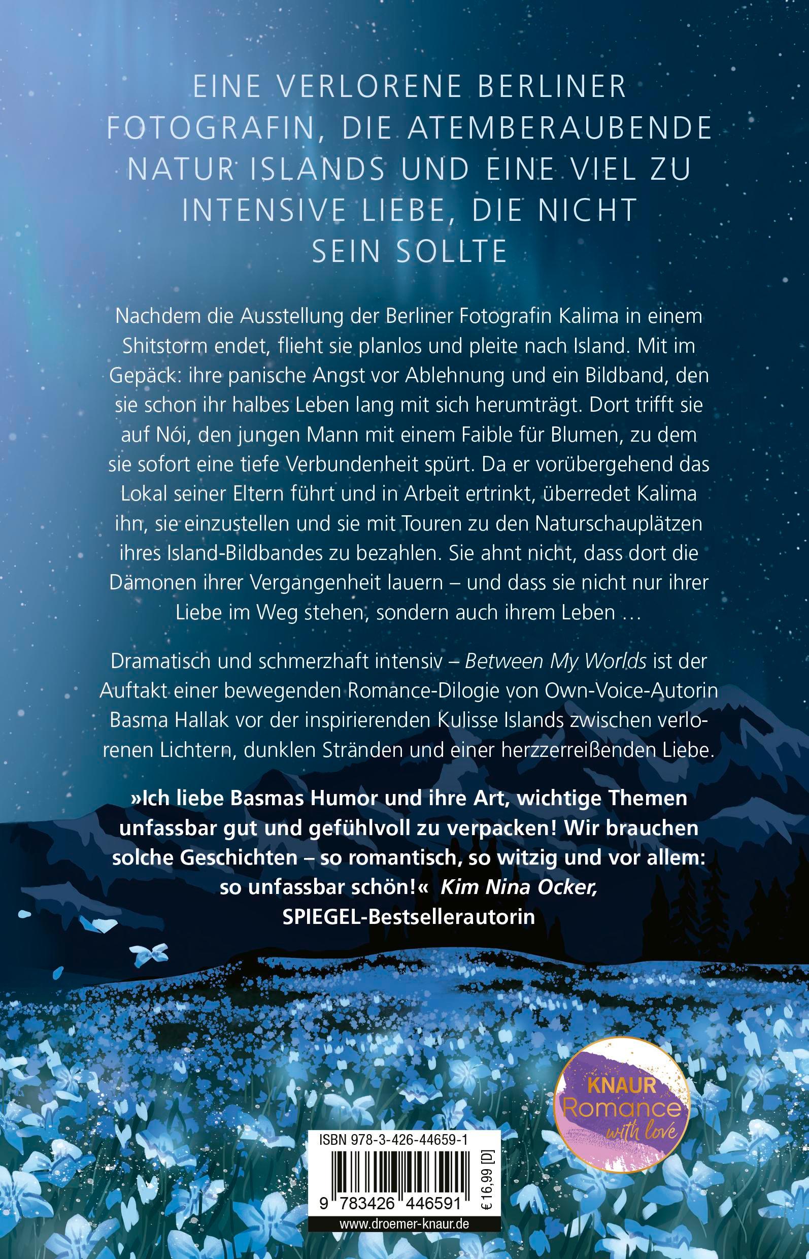 Rückseitencover Between My Worlds