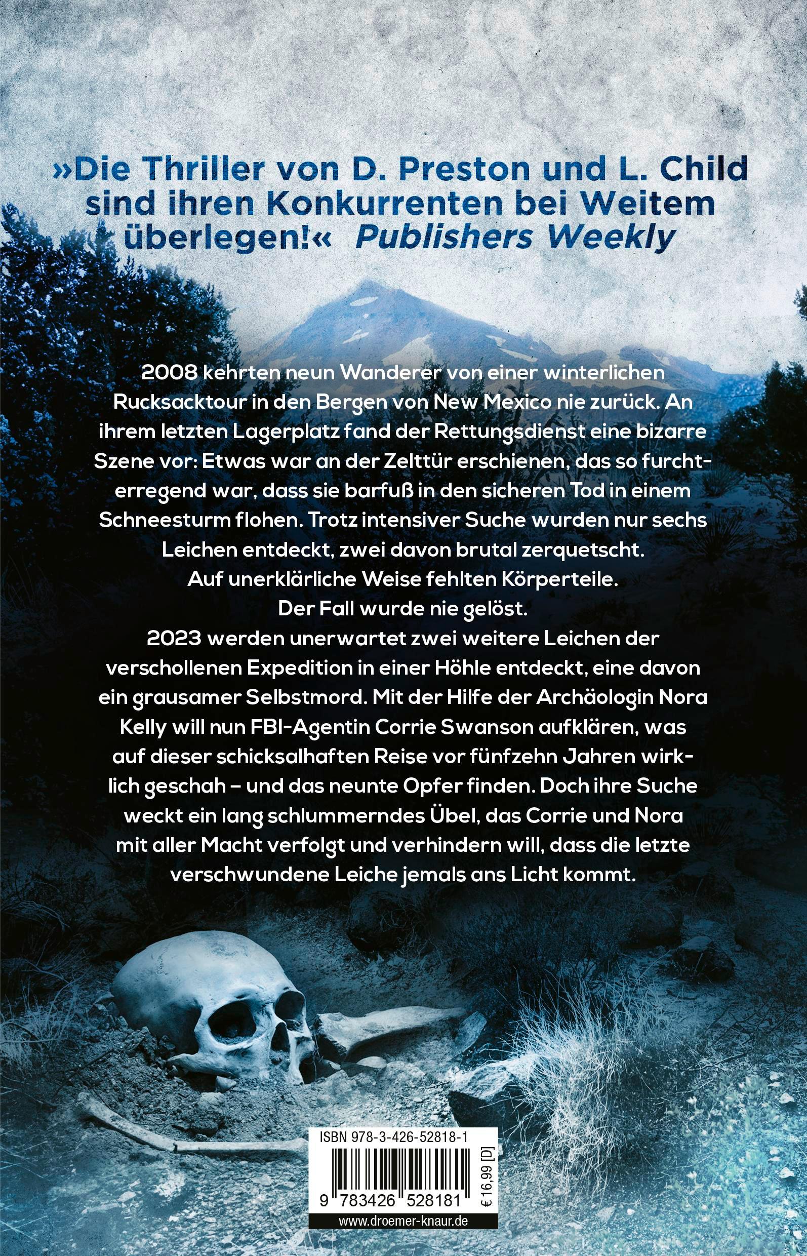 Rückseitencover Old Bones - Das neunte Opfer