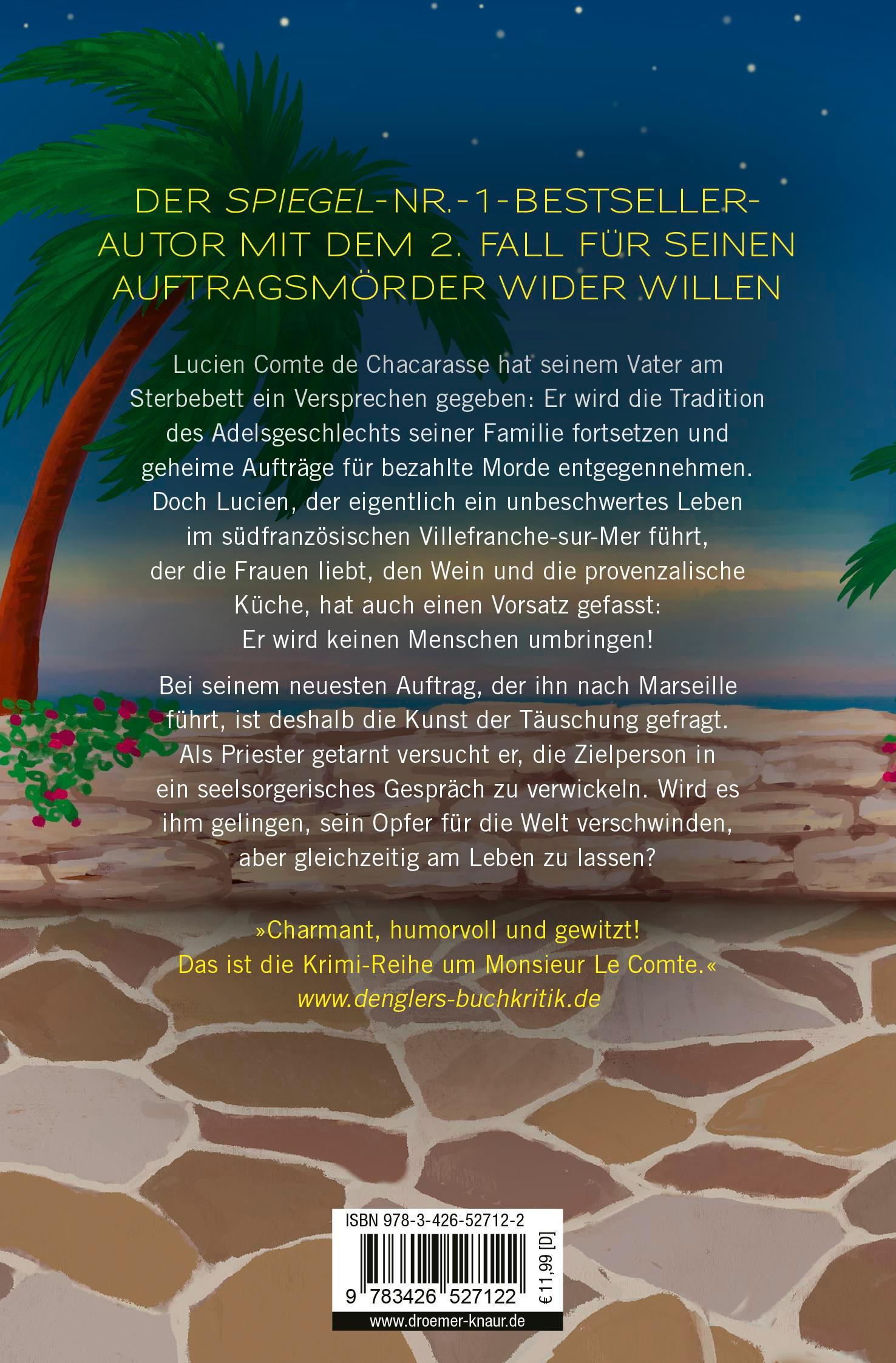 Rückseitencover Monsieur le Comte und die Kunst der Täuschung