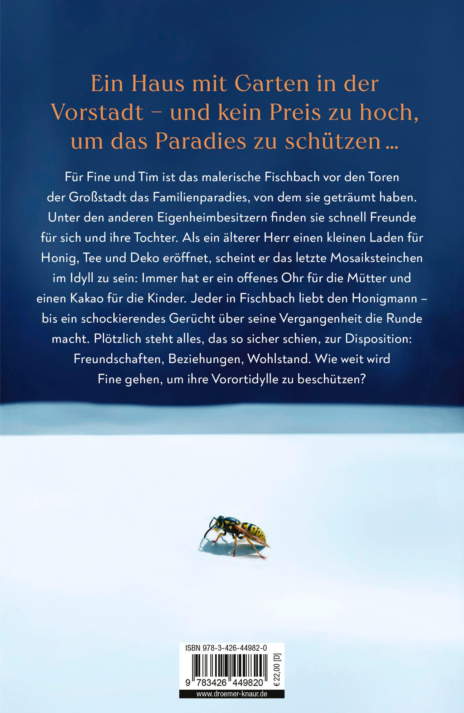 Rückseitencover Der Honigmann