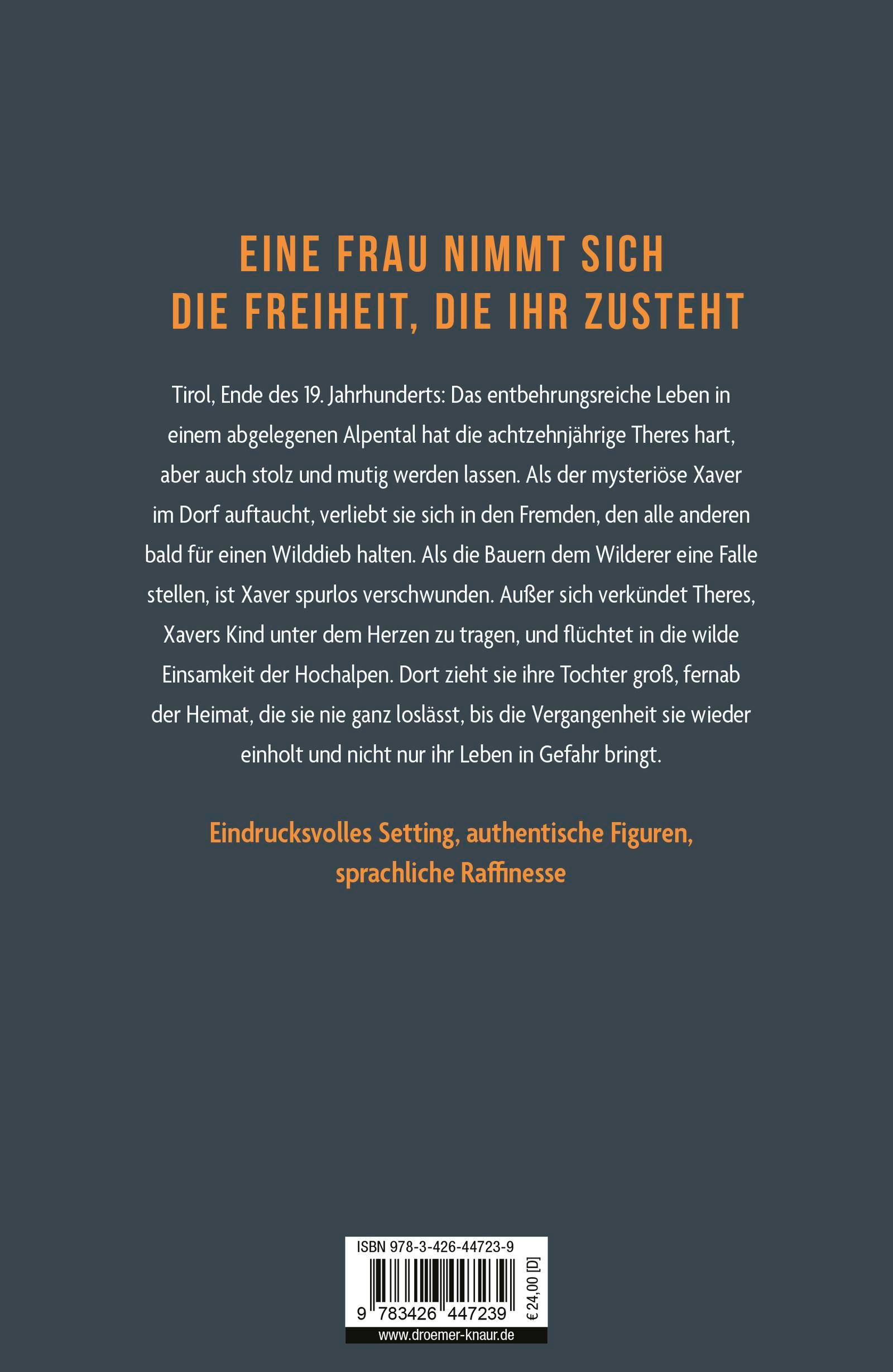 Rückseitencover Die Schwarzgeherin