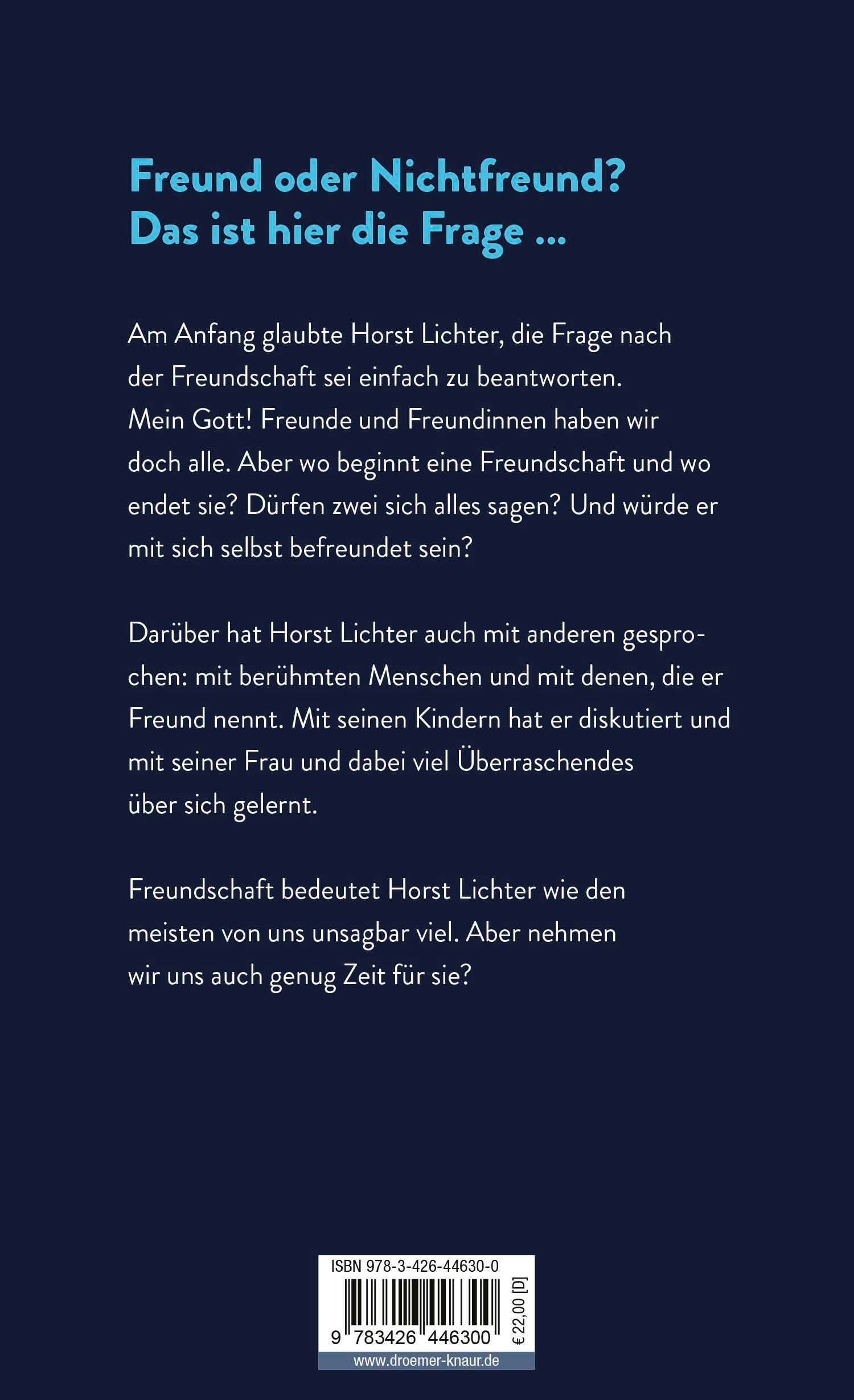 Rückseitencover Zeit für Freundschaft?!