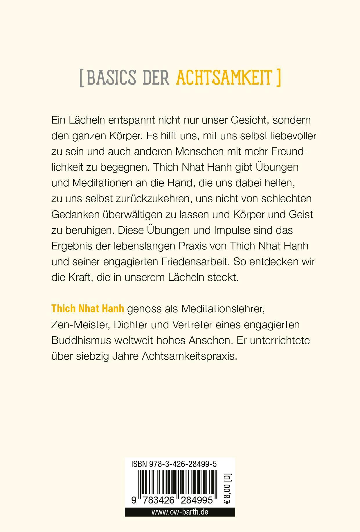 Rückseitencover Einfach lächeln