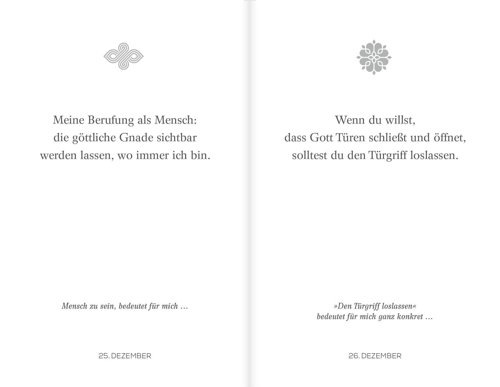 Beispielinhalt (Bild) Seelenfutter - 365-mal das Leben spüren