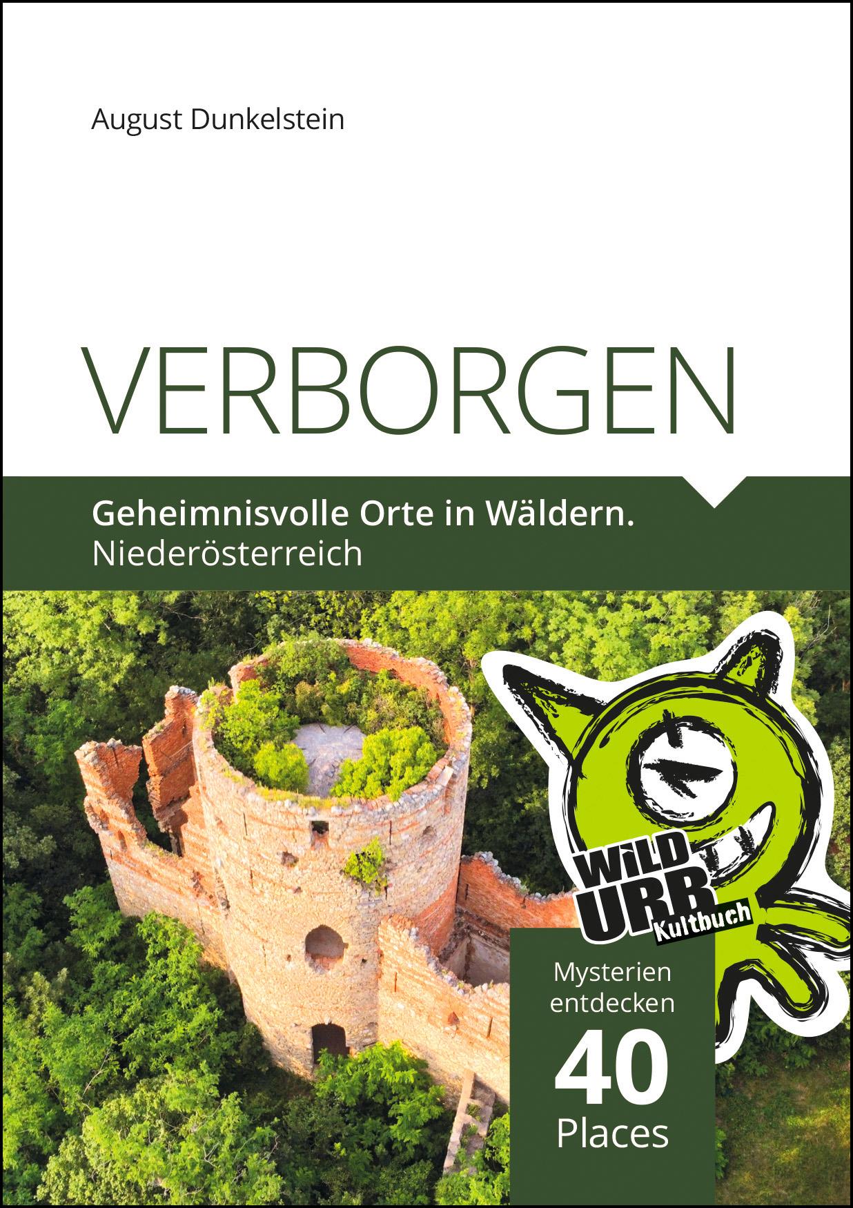 Vorderes Coverbild VERBORGEN. Geheimnisvolle Orte in Wäldern.